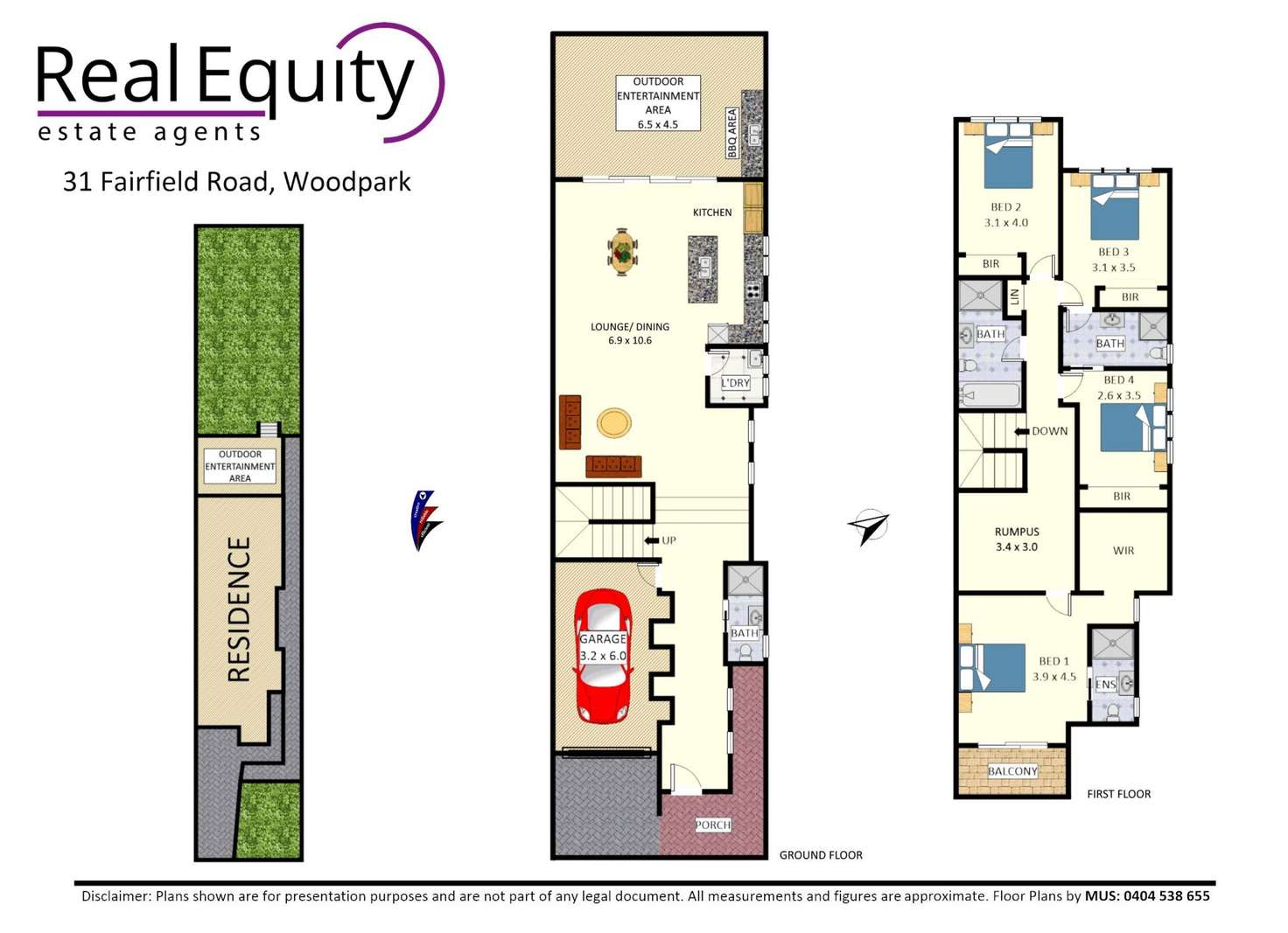 Floorplan of Homely house listing, 31 Fairfield Road, Woodpark NSW 2164