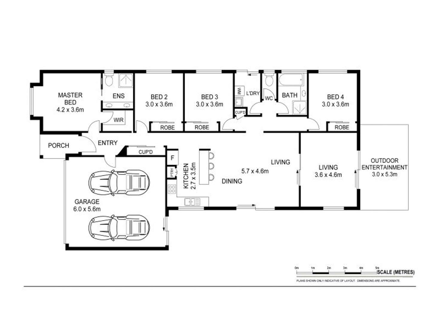 Floorplan of Homely house listing, 22 Williams Crescent, North Lakes QLD 4509