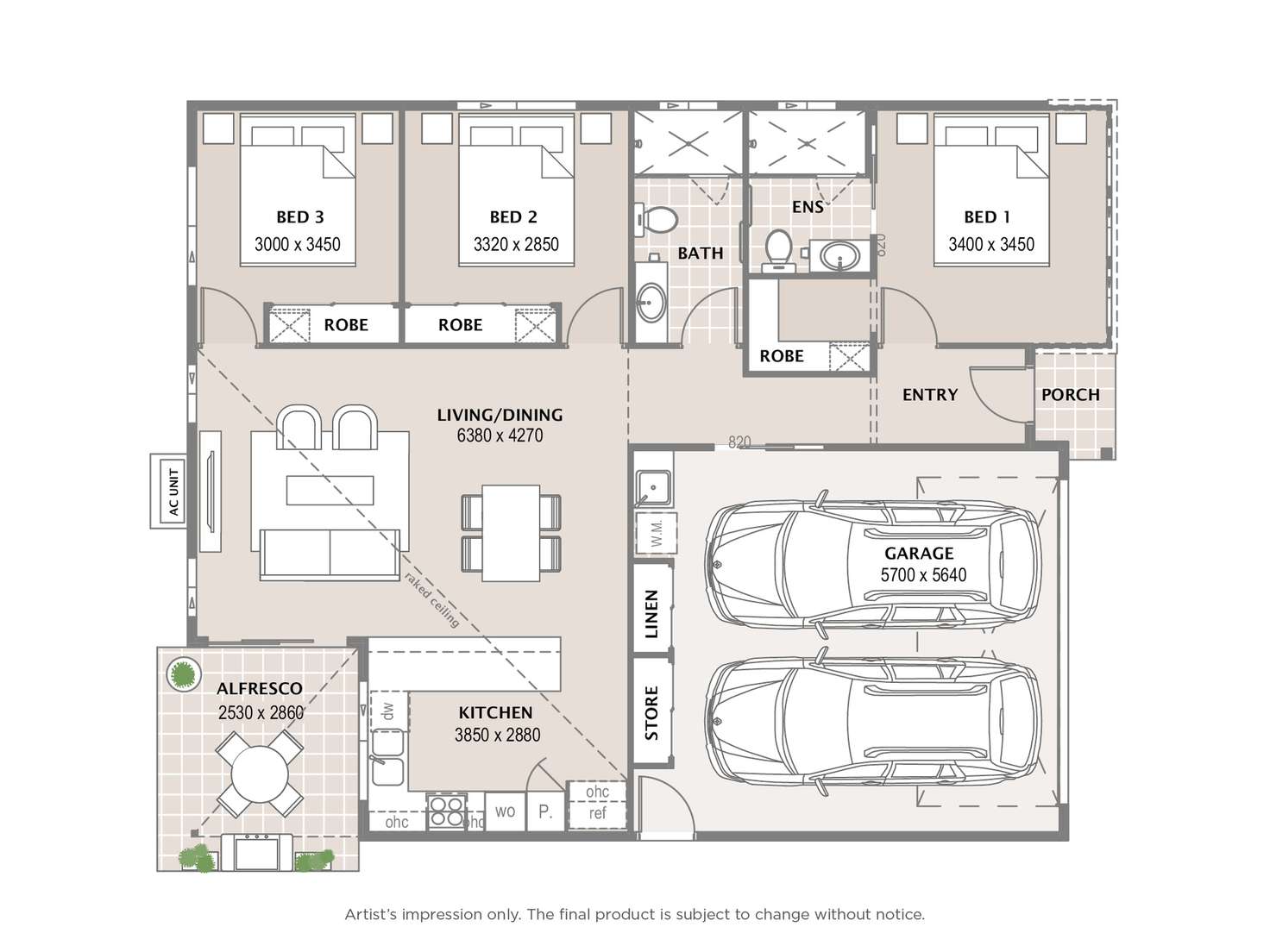 Floorplan of Homely retirement listing, 151/41 Radke Road, Bethania QLD 4205