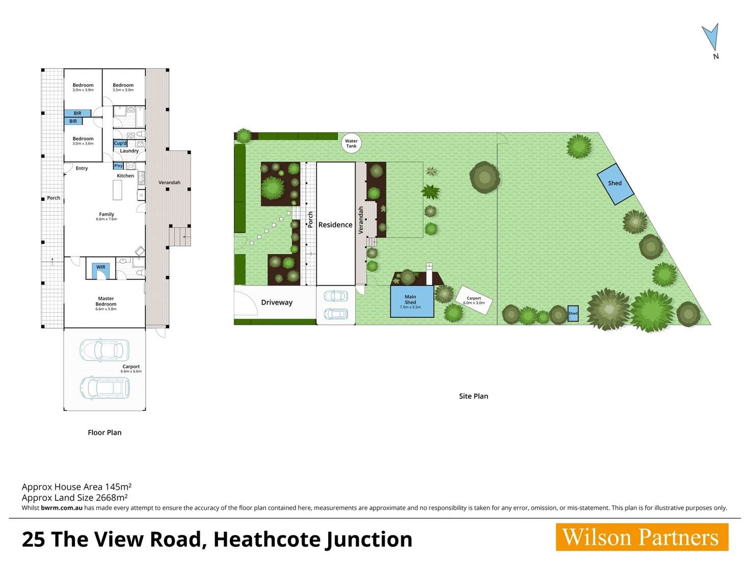 Floorplan of Homely house listing, 25 View Road, Wandong VIC 3758