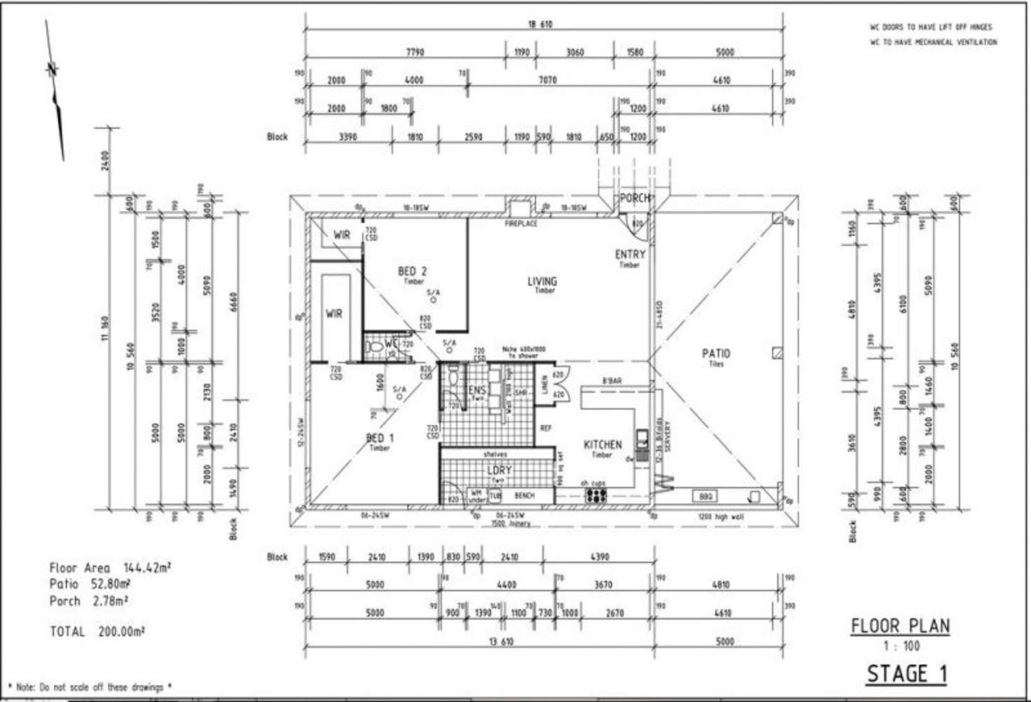 Floorplan of Homely residentialLand listing, 87 Cartwright Road, Buccan QLD 4207