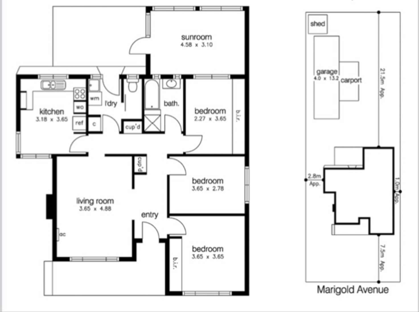 Floorplan of Homely house listing, 63 Marigold Avenue, Altona North VIC 3025