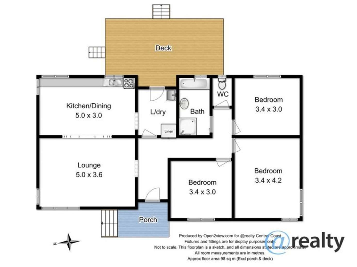 Floorplan of Homely house listing, 73 South Road, Penguin TAS 7316