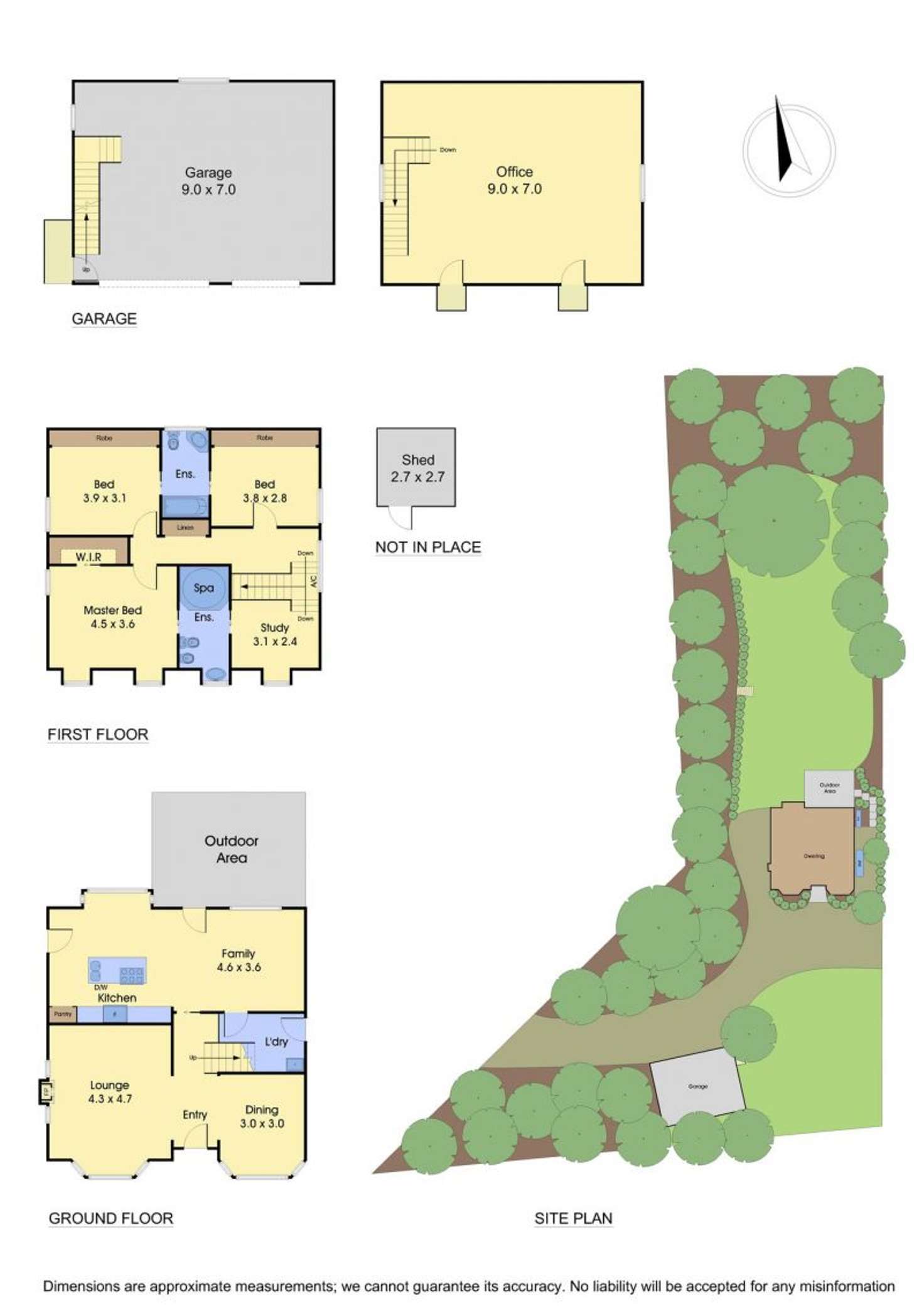 Floorplan of Homely house listing, 11 Wedgewood Avenue, Belgrave VIC 3160