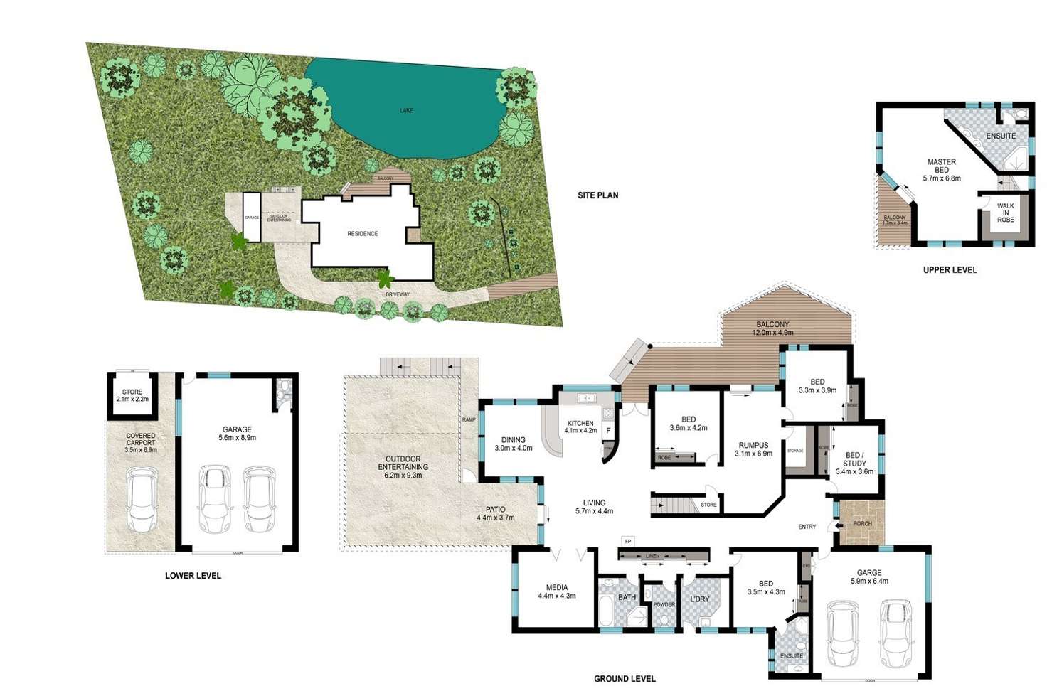 Floorplan of Homely house listing, 6 Pinegold Place, Nunderi NSW 2484