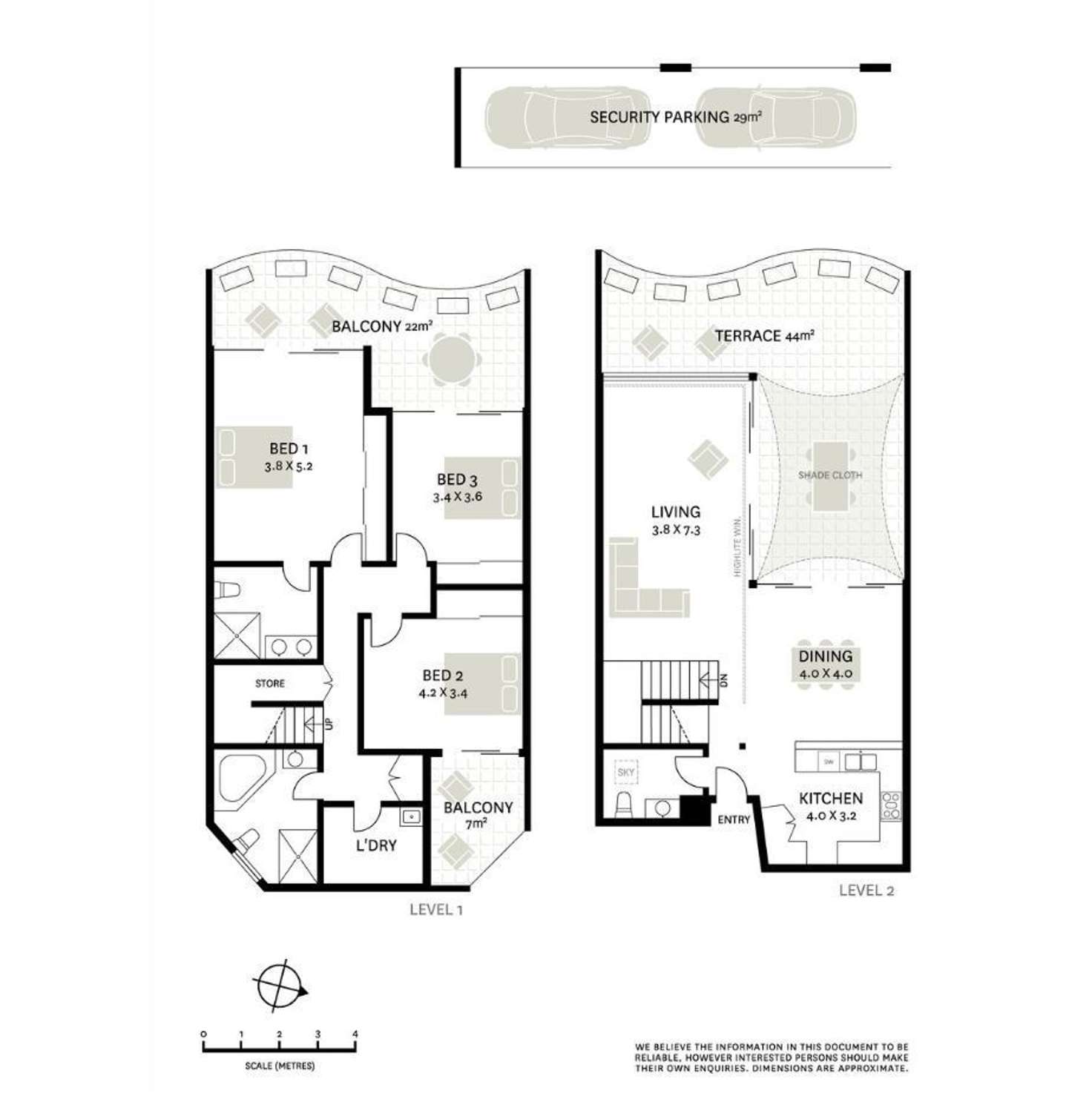 Floorplan of Homely apartment listing, 13/1A Hilly Street, Mortlake NSW 2137