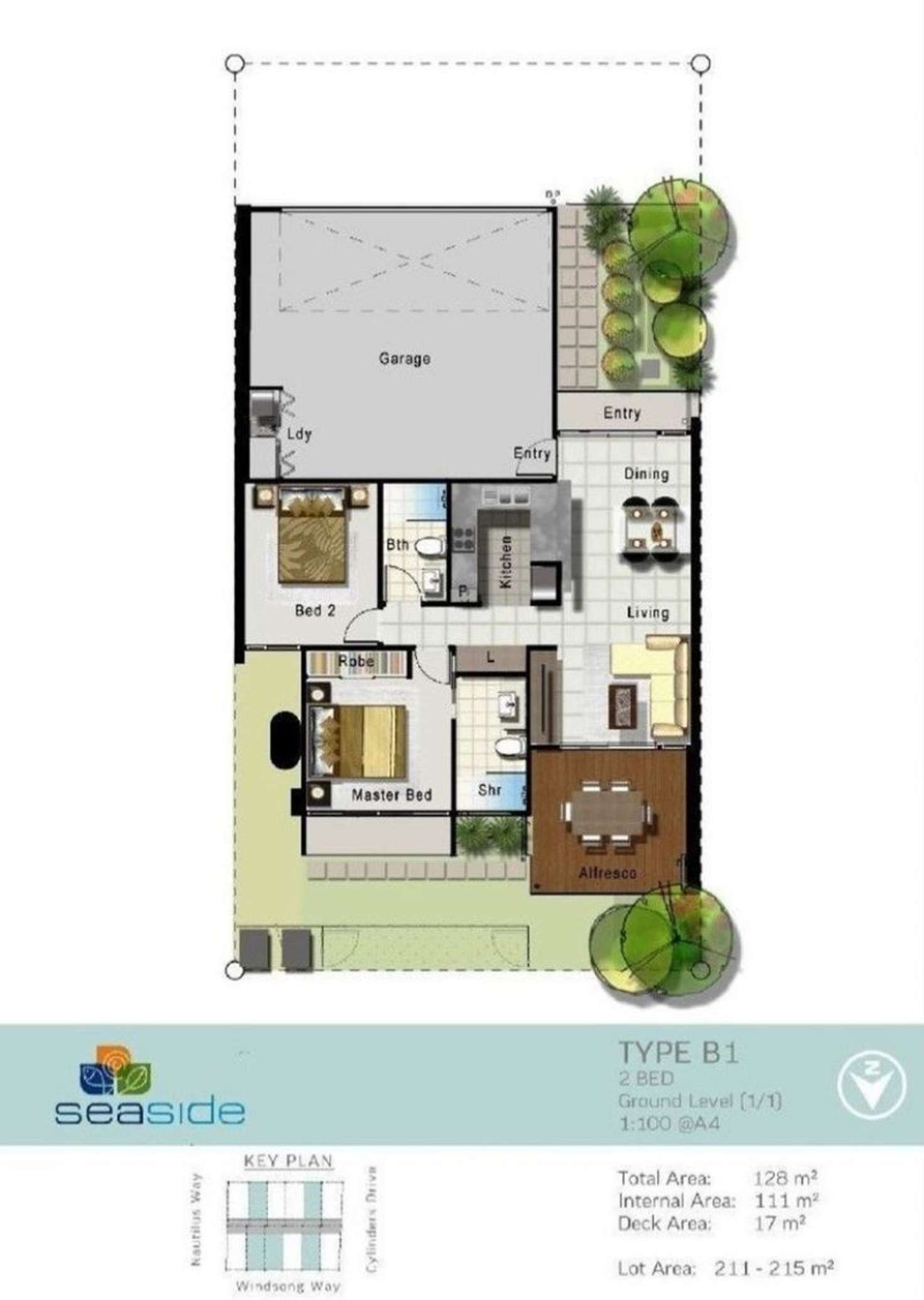 Floorplan of Homely house listing, 6 Sunfish Lane, Kingscliff NSW 2487