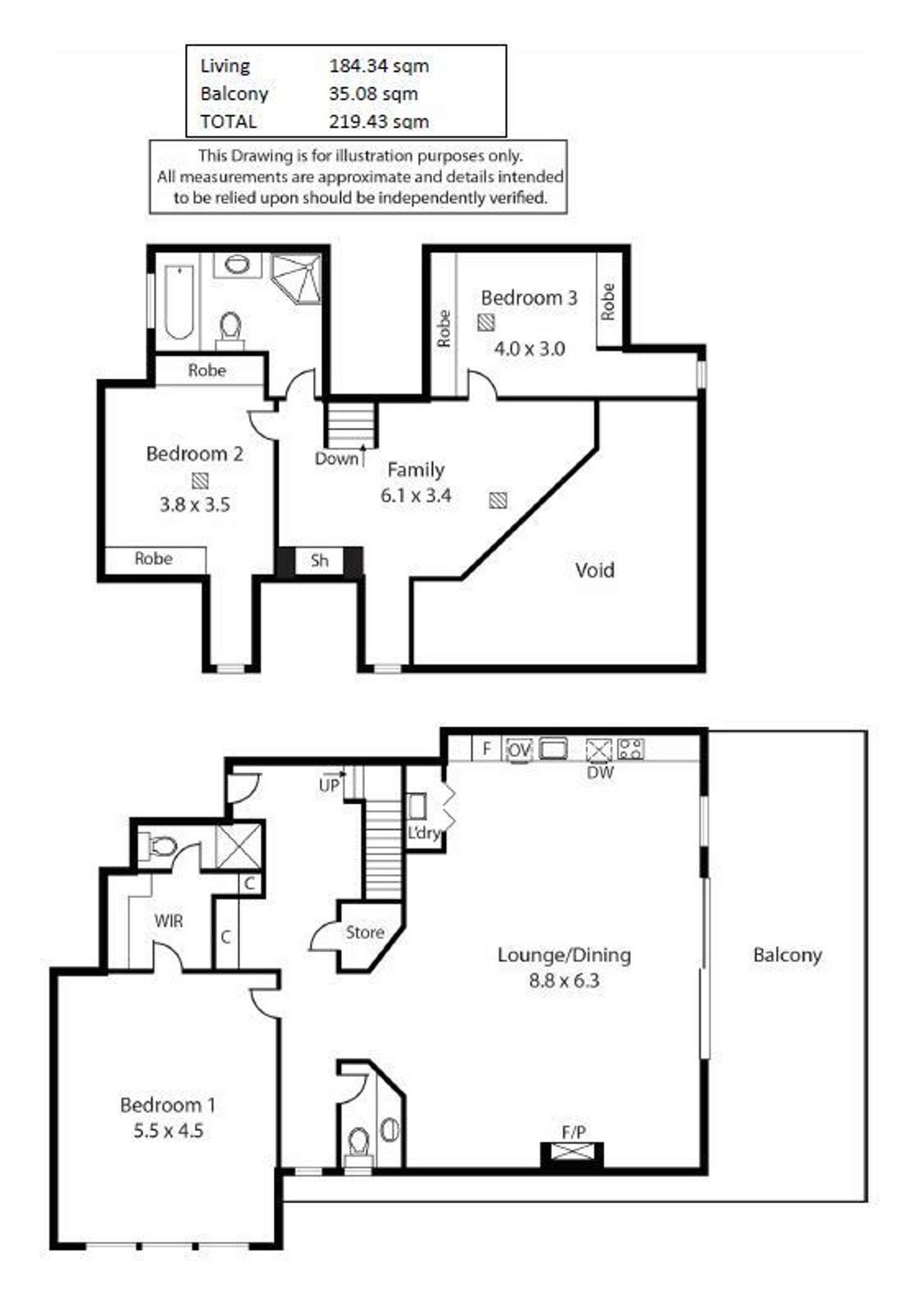 Floorplan of Homely apartment listing, 53/11 Charlick Circuit, Adelaide SA 5000