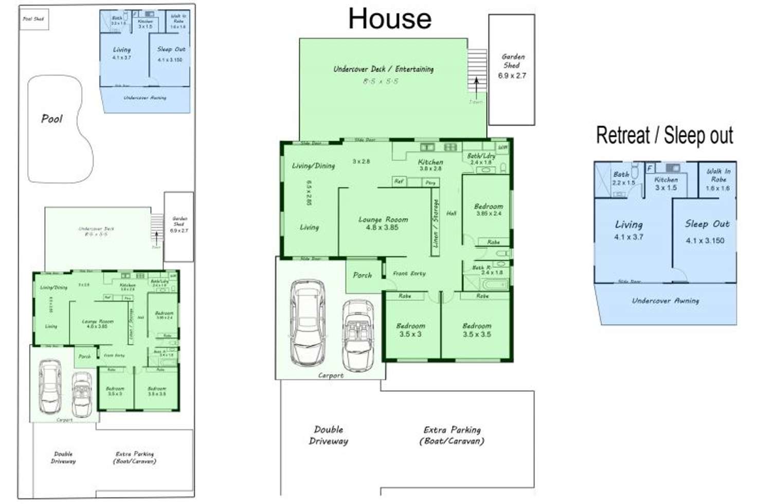 Floorplan of Homely house listing, 17 Keats Avenue, Bateau Bay NSW 2261