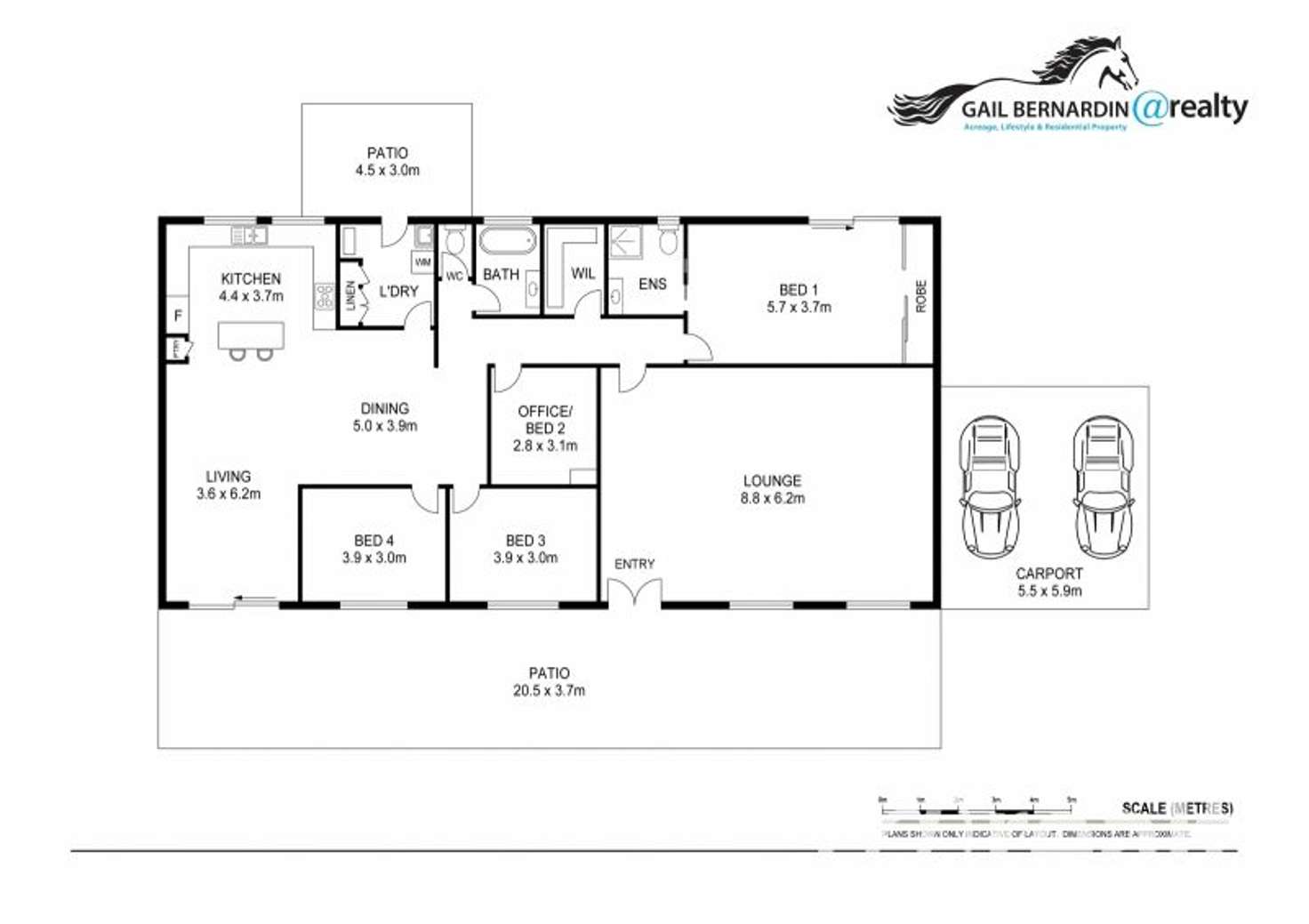 Floorplan of Homely acreageSemiRural listing, 230 Pates Road, Wamuran QLD 4512