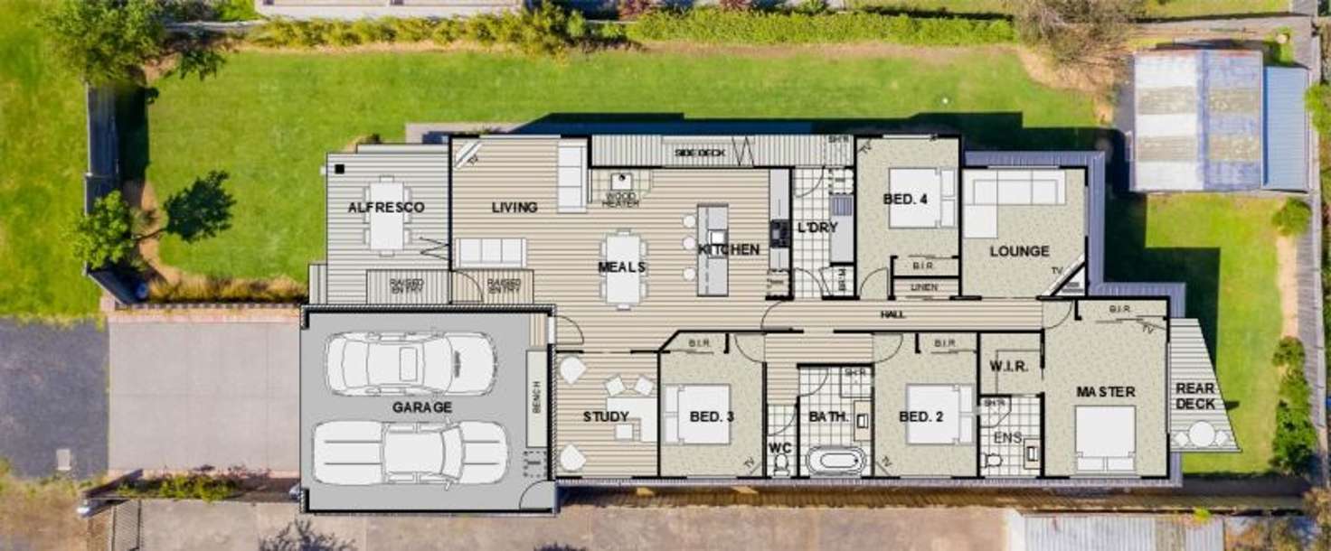Floorplan of Homely house listing, 19 Surfers Drive, Cape Woolamai VIC 3925