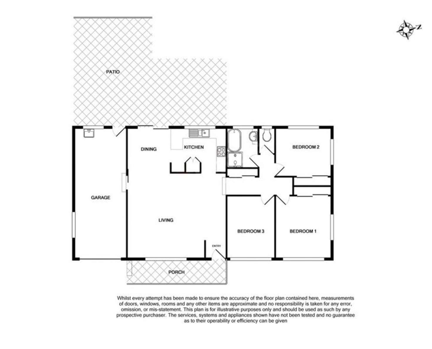 Floorplan of Homely house listing, 45 Athalie Street, Runcorn QLD 4113