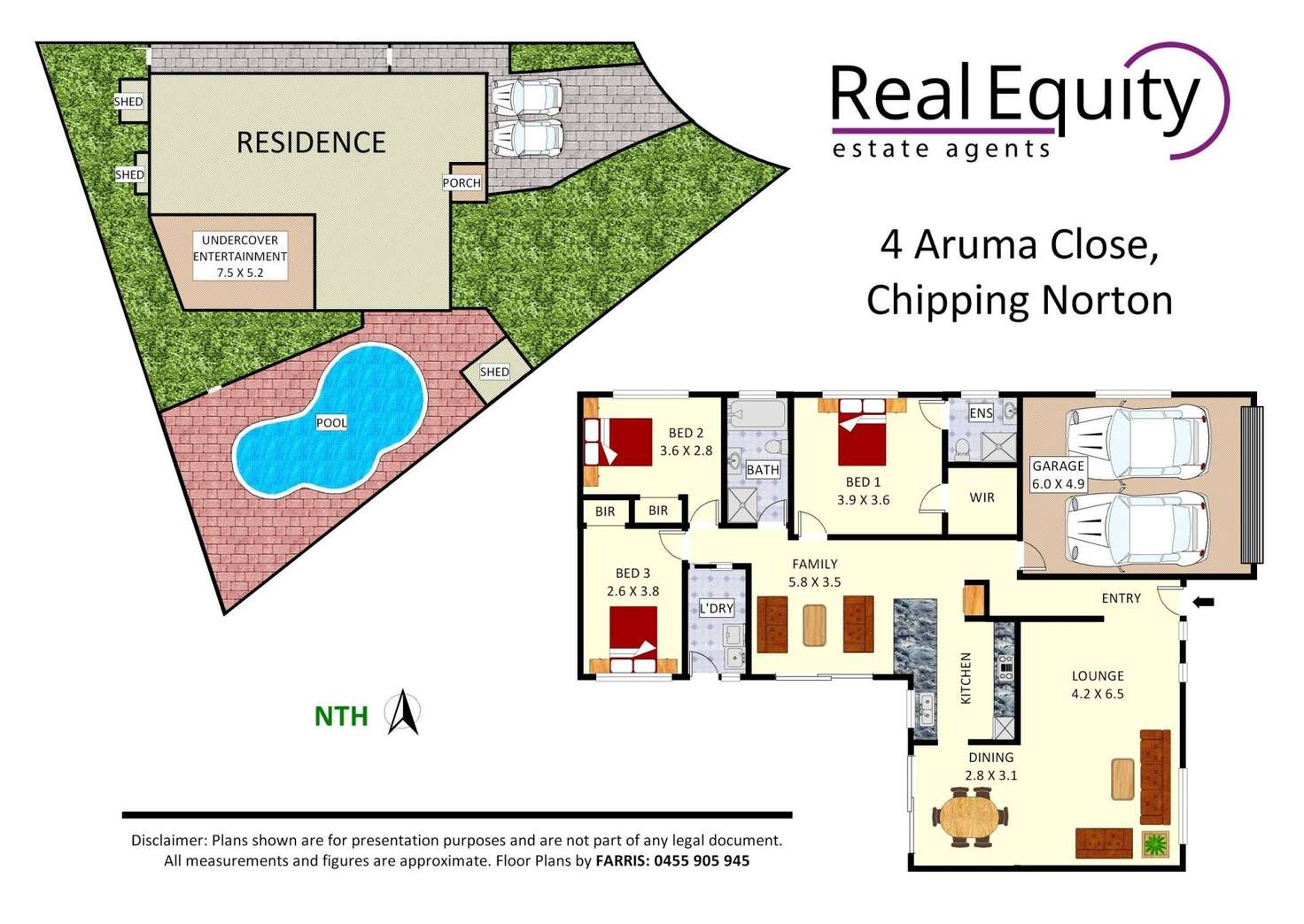 Floorplan of Homely house listing, 4 Aruma Close, Chipping Norton NSW 2170