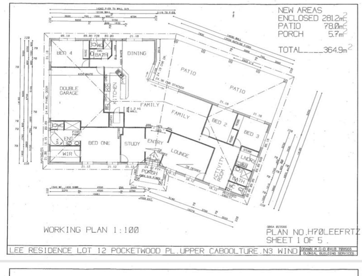 Floorplan of Homely house listing, 14-20 Pocketwood Place, Upper Caboolture QLD 4510