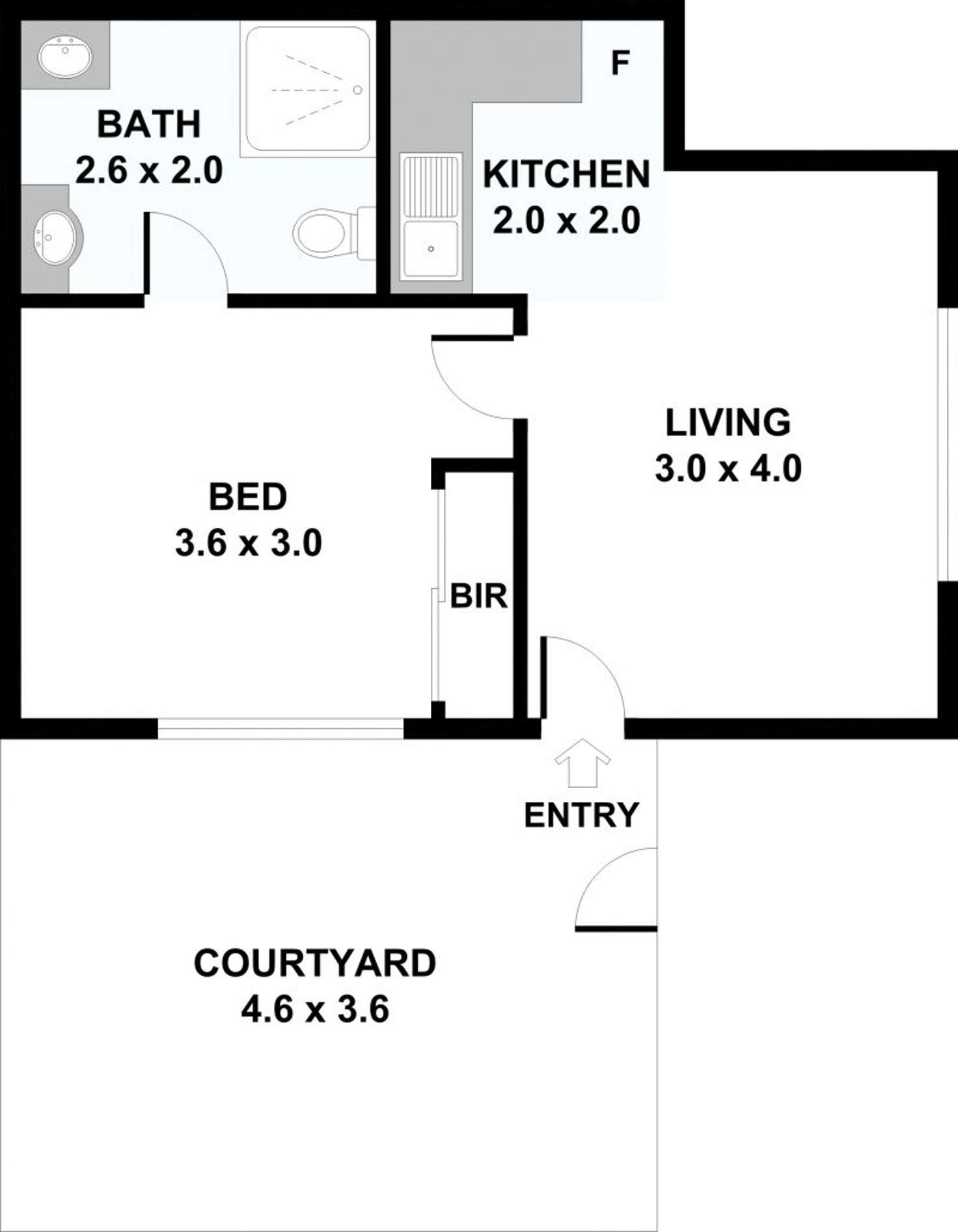 Floorplan of Homely unit listing, 63/126 Board Street, Deagon QLD 4017