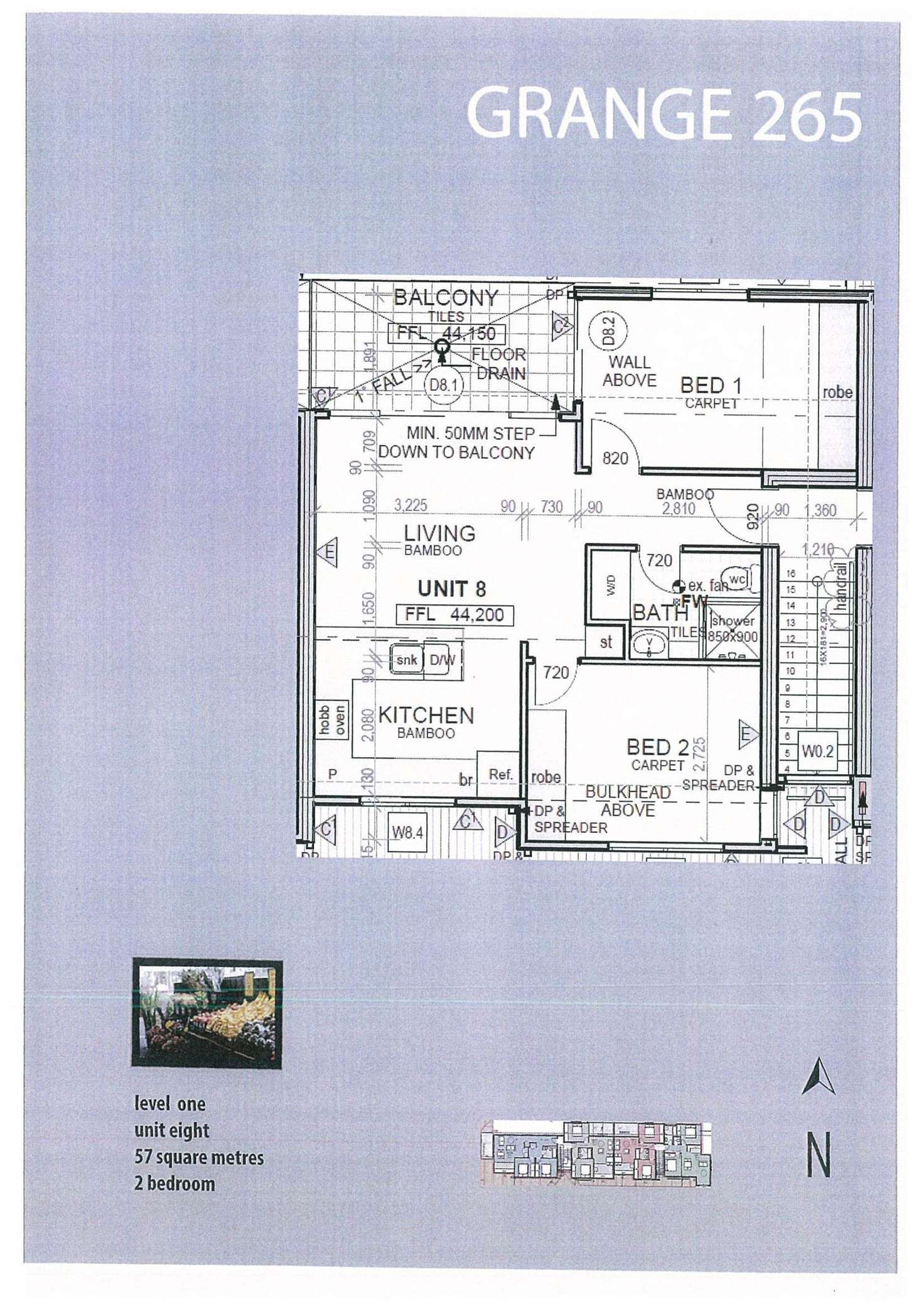 Floorplan of Homely apartment listing, 102/265 Grange Road, Ormond VIC 3204
