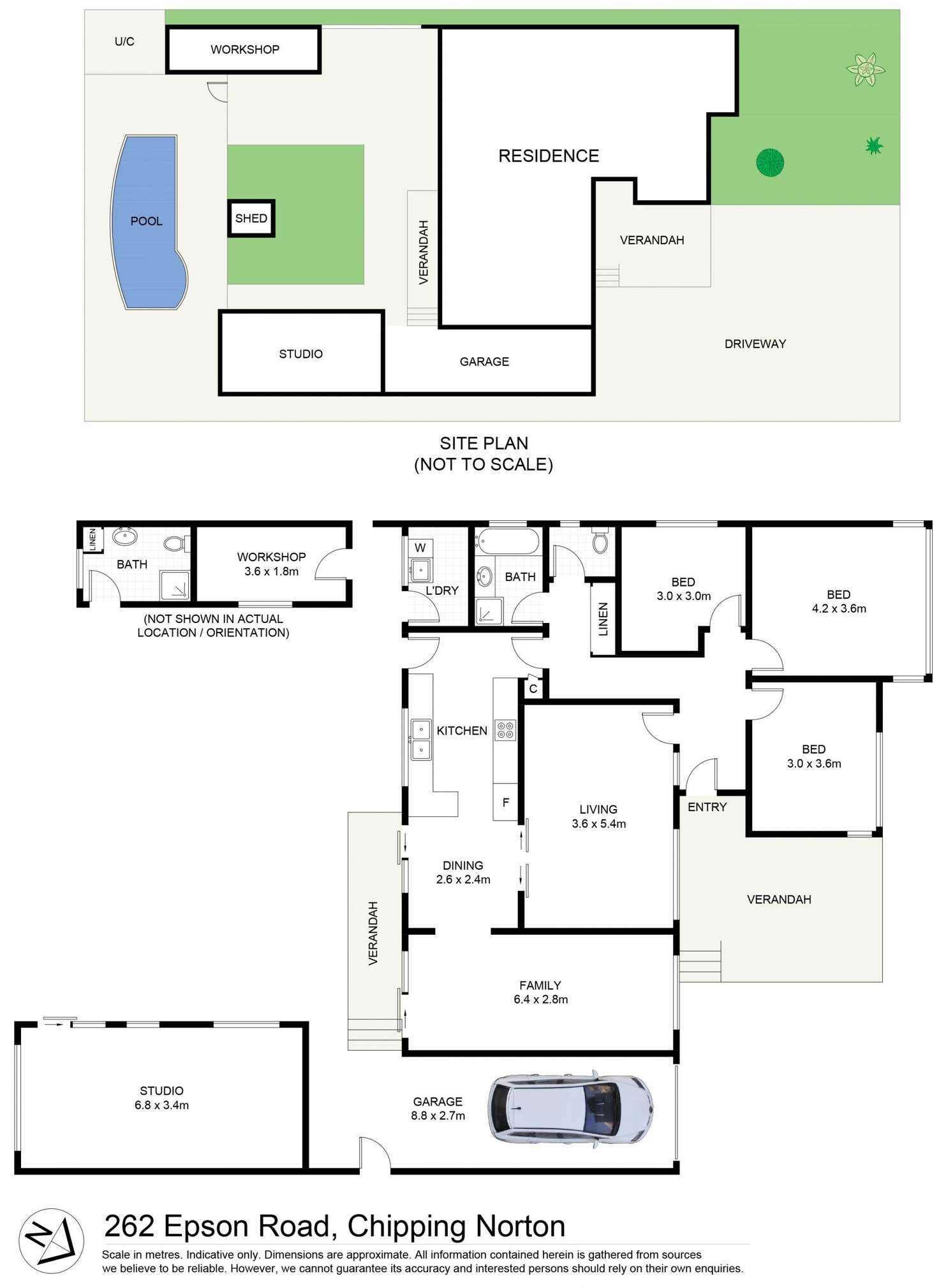 Floorplan of Homely house listing, 262 Epsom Road, Chipping Norton NSW 2170