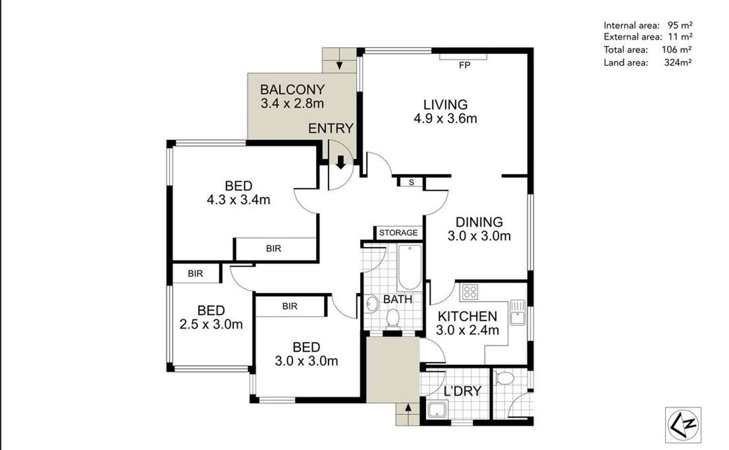 Floorplan of Homely house listing, 38 Woodville Road, Granville NSW 2142