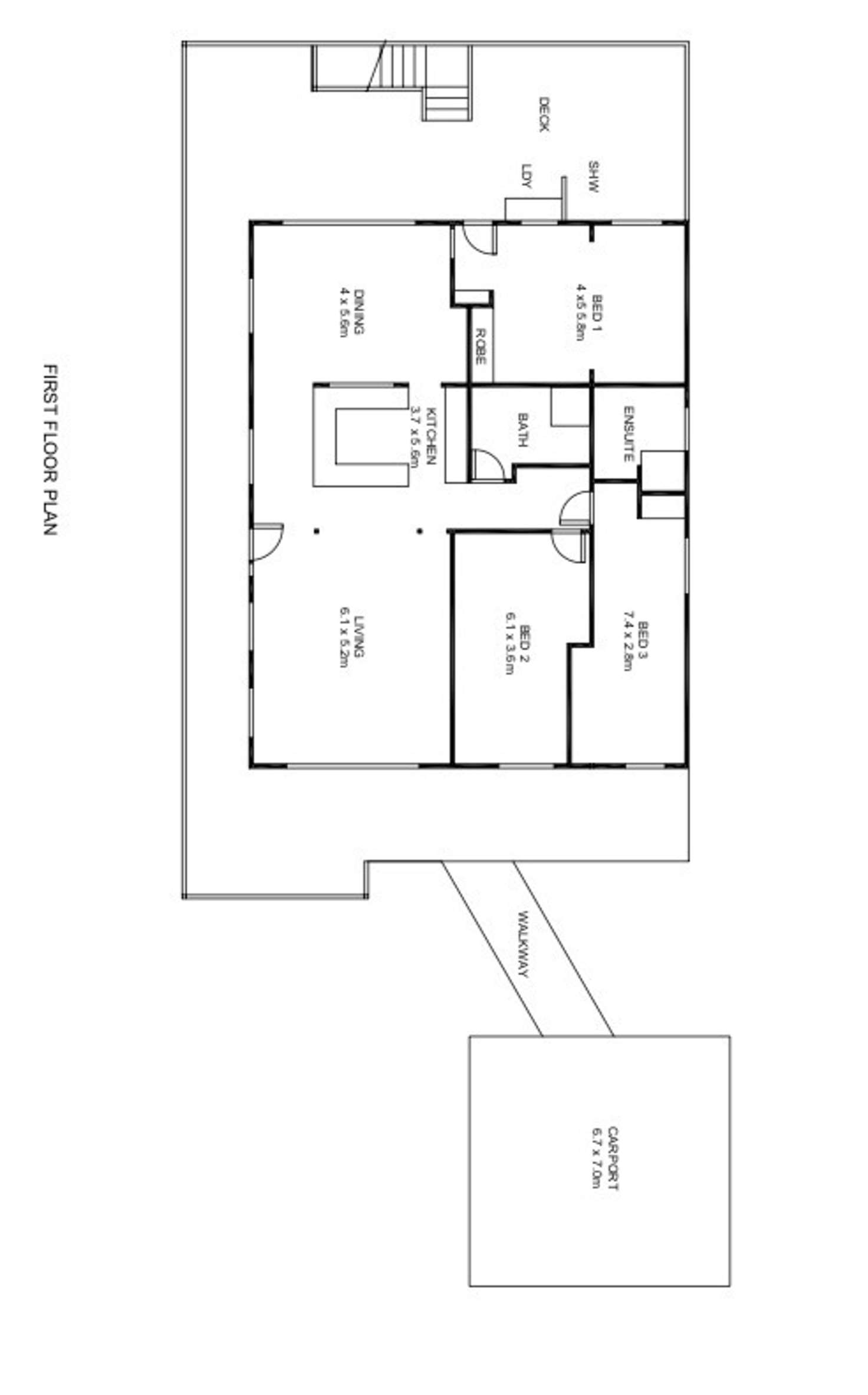 Floorplan of Homely acreageSemiRural listing, 220 Munro Road, Dunoon NSW 2480