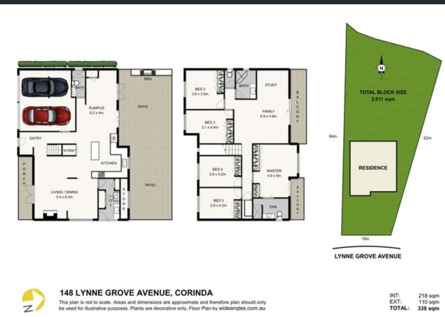 Floorplan of Homely house listing, 148 Lynne Grove Avenue, Corinda QLD 4075