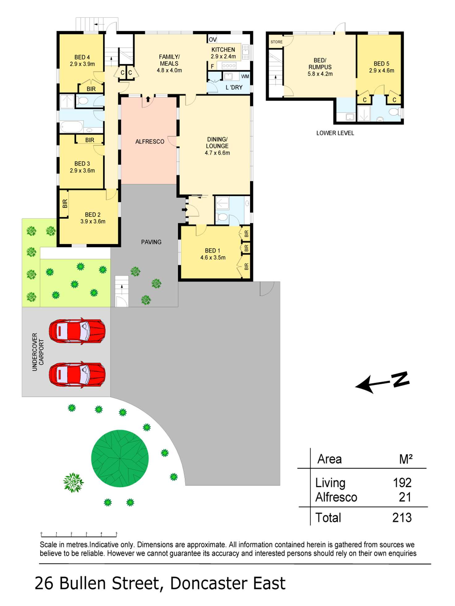 Floorplan of Homely house listing, 26 Bullen St, Doncaster East VIC 3109