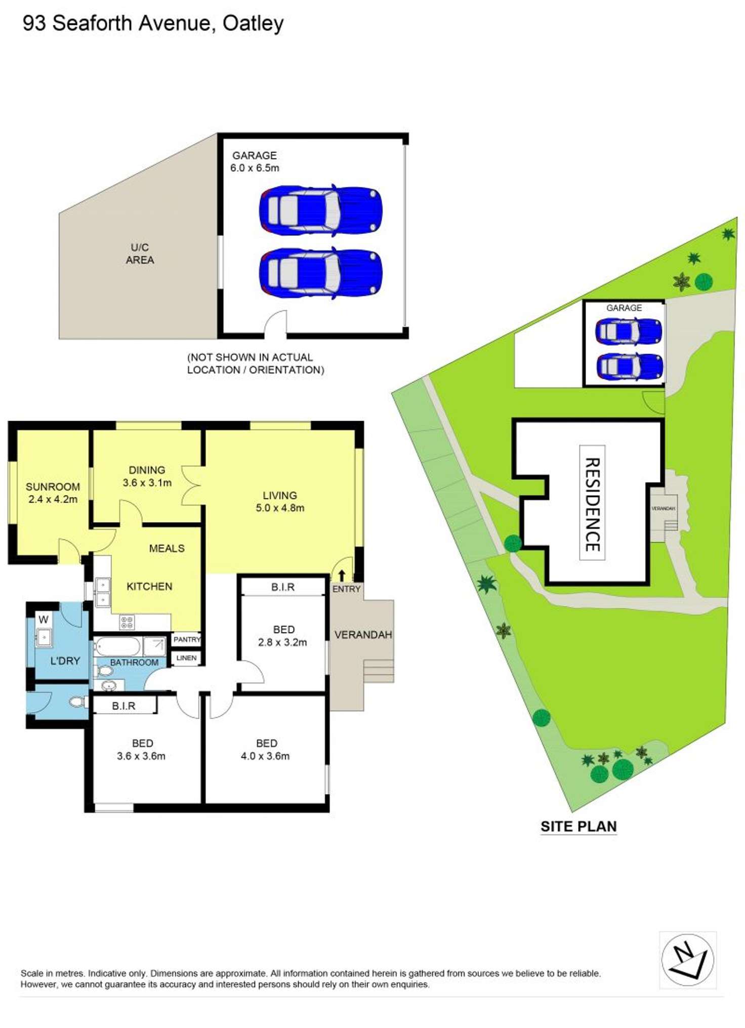 Floorplan of Homely house listing, 93 Seaforth Avenue, Oatley NSW 2223
