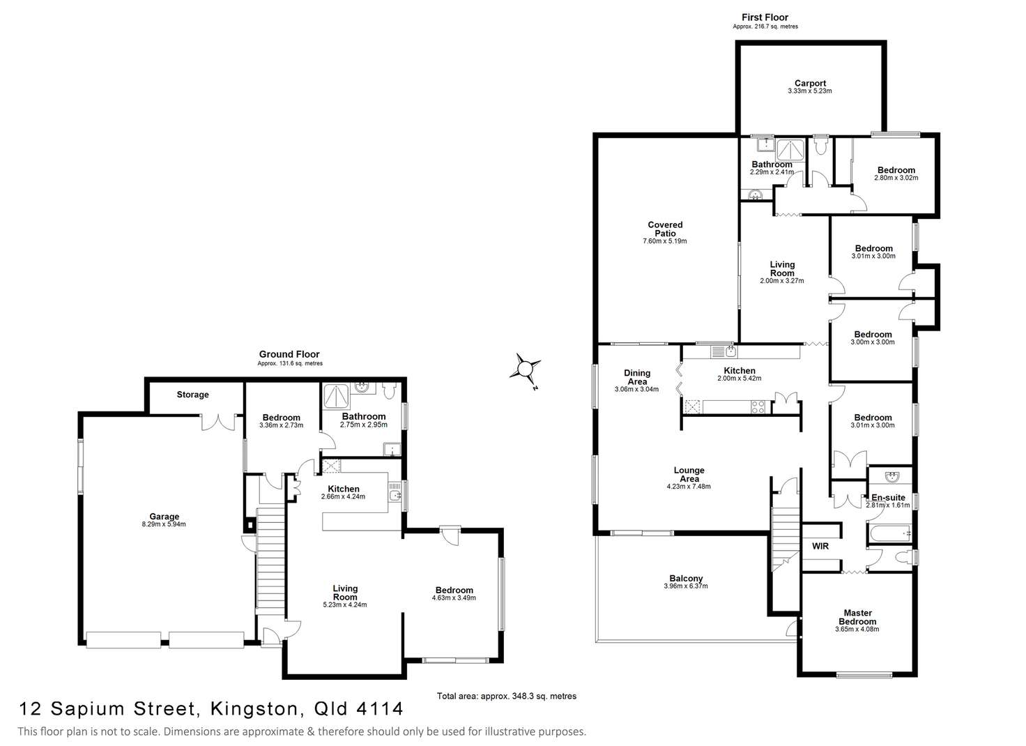 Floorplan of Homely house listing, 12 Sapium Street, Kingston QLD 4114