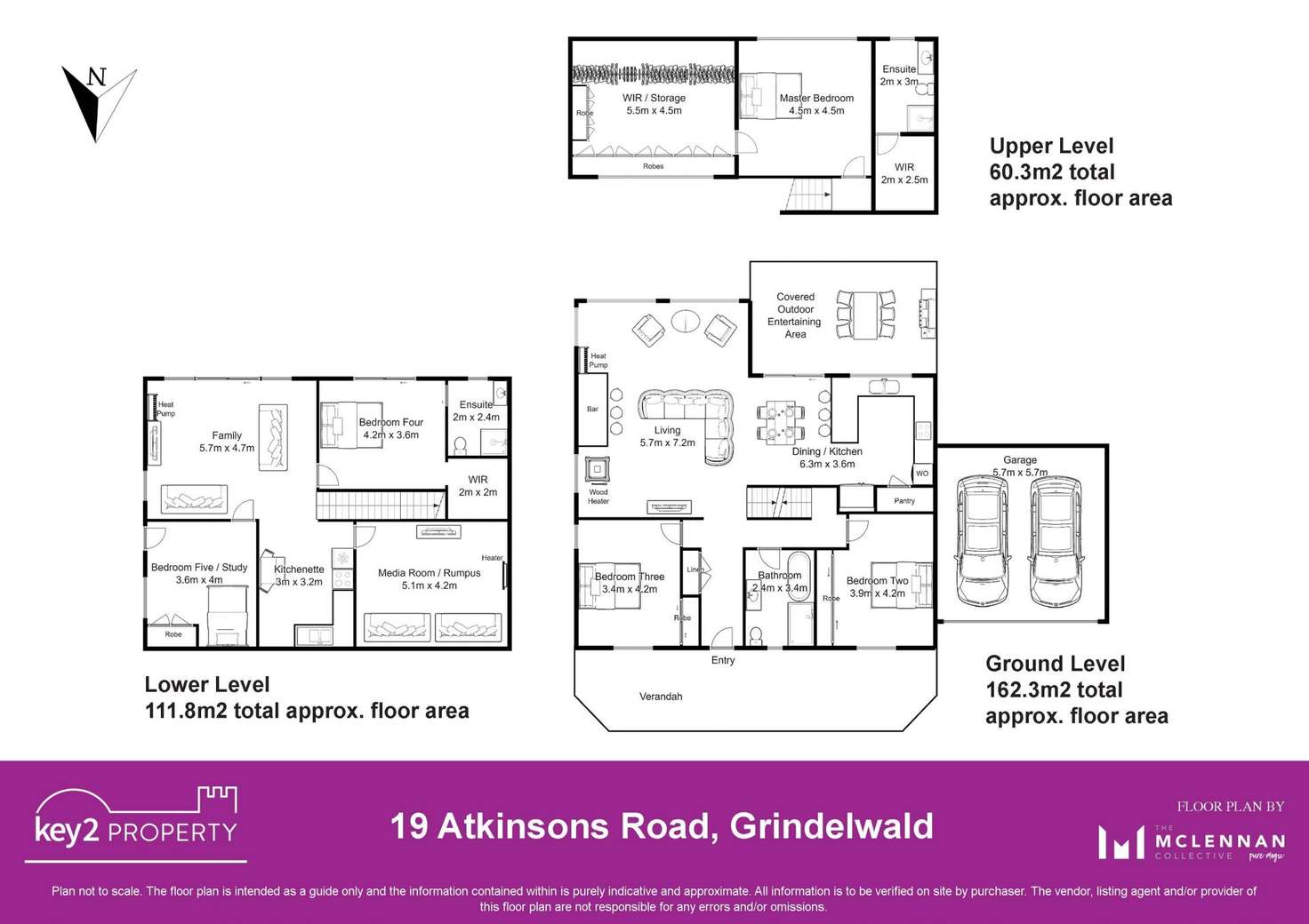 Floorplan of Homely house listing, 19 Atkinsons Road, Grindelwald TAS 7277