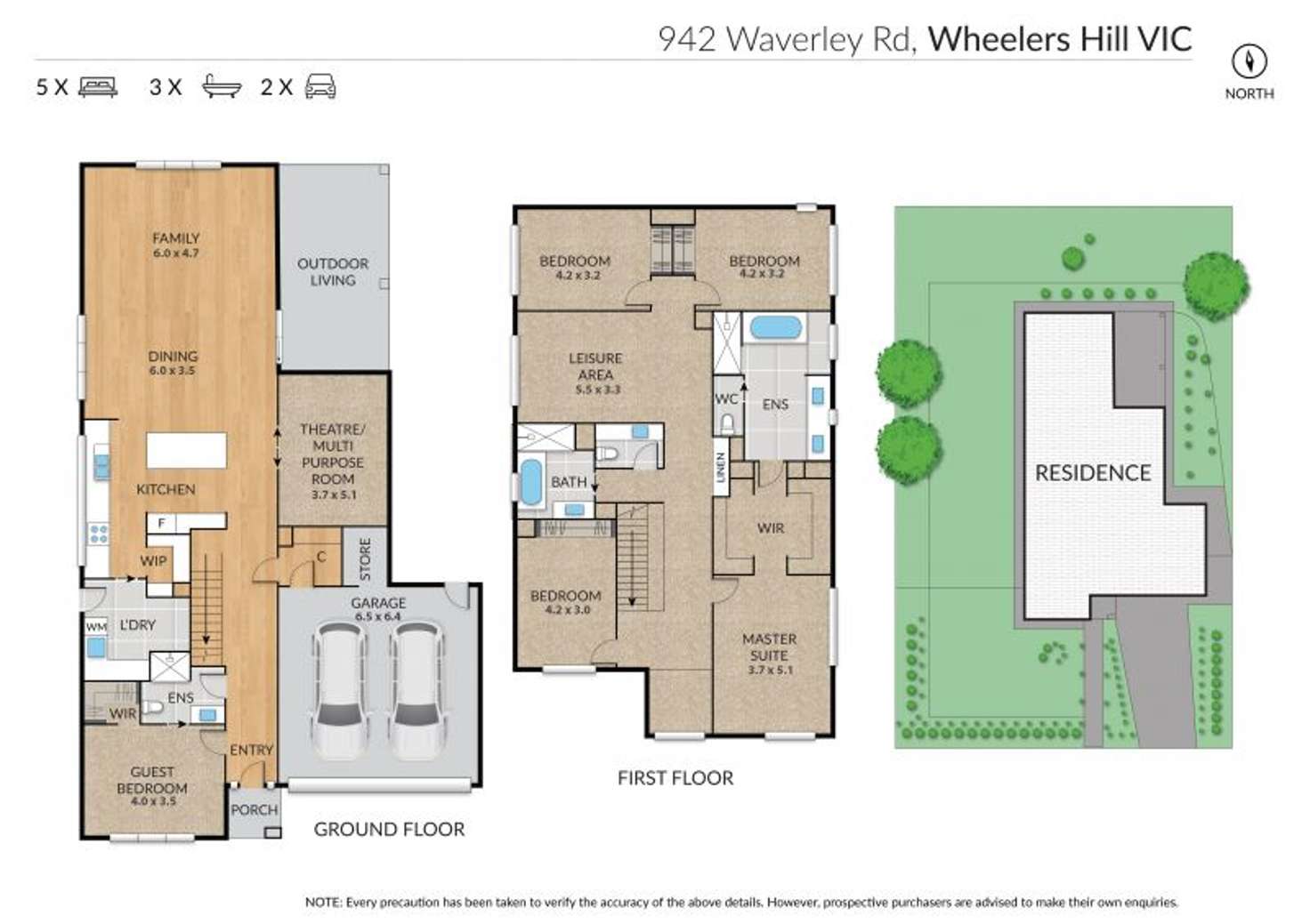 Floorplan of Homely house listing, 942 Waverley Road, Wheelers Hill VIC 3150