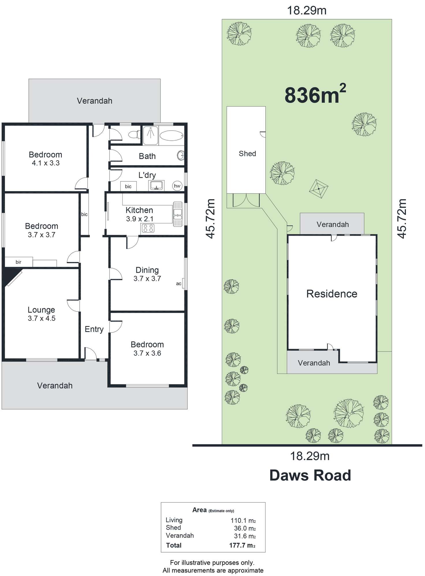 Floorplan of Homely house listing, 97 Daws Road, Clovelly Park SA 5042