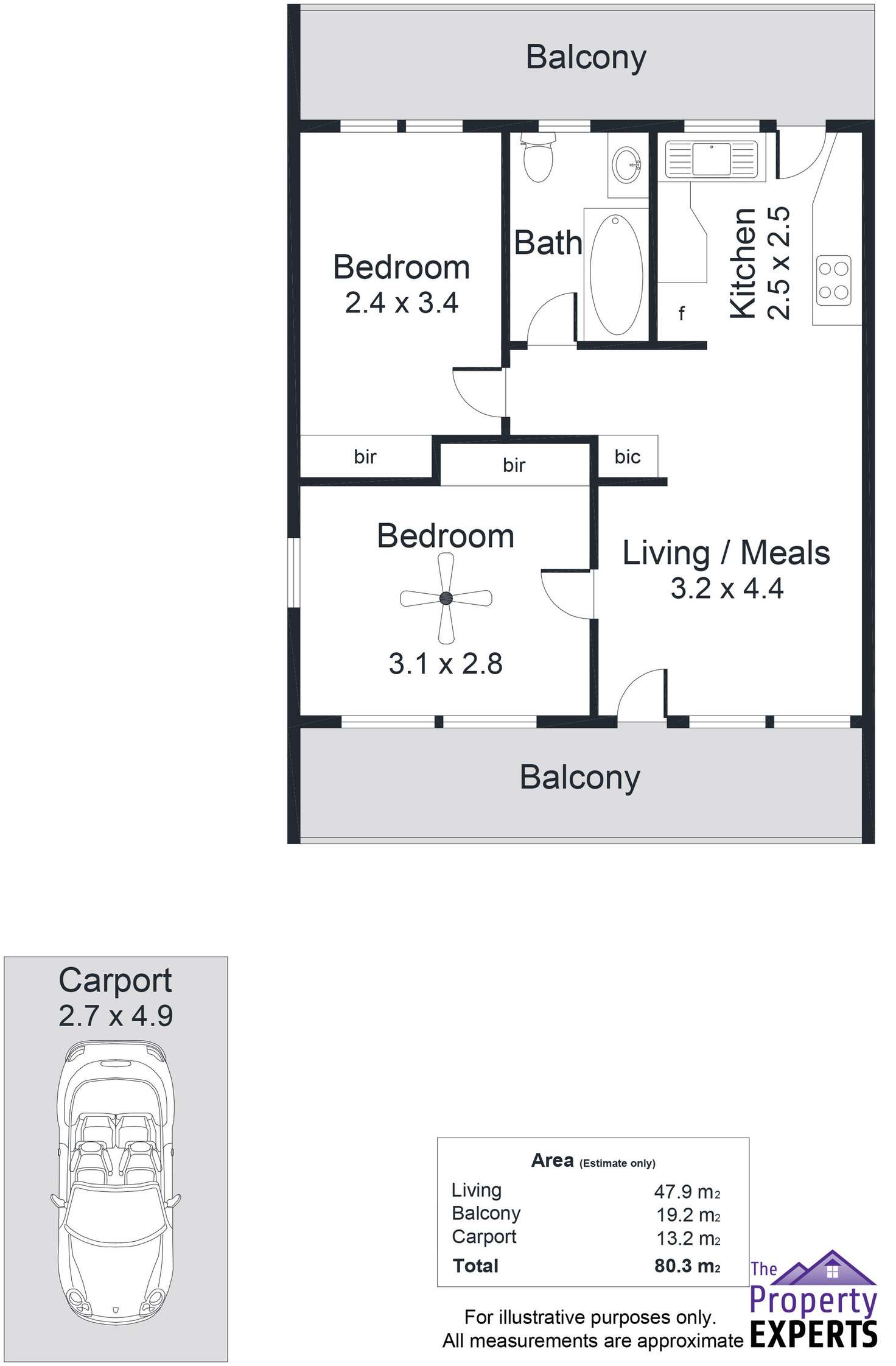 Floorplan of Homely unit listing, 9/17 MacFarlane Street, Glenelg North SA 5045