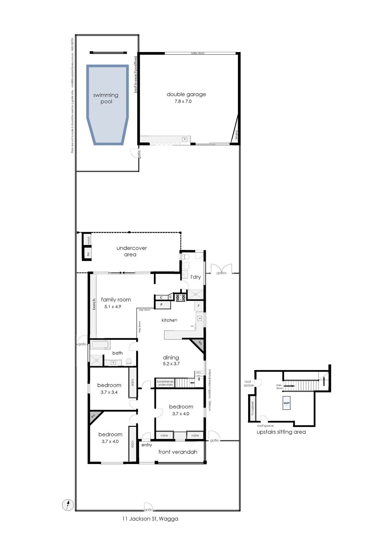 Floorplan of Homely house listing, 11 Jackson Street, Wagga Wagga NSW 2650