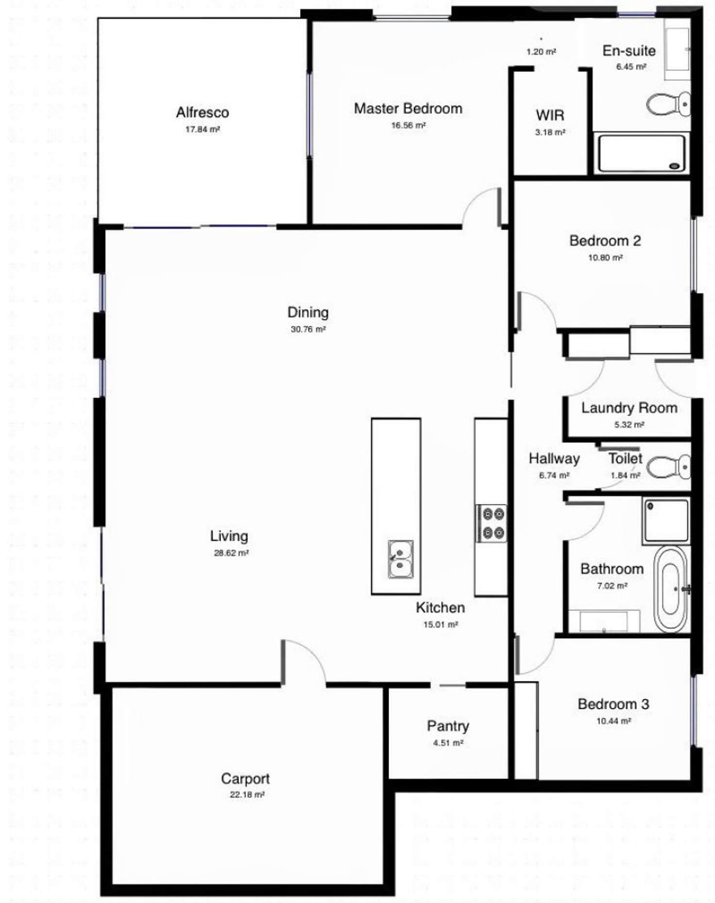 Floorplan of Homely house listing, 25a Jackson Street, Winchelsea VIC 3241