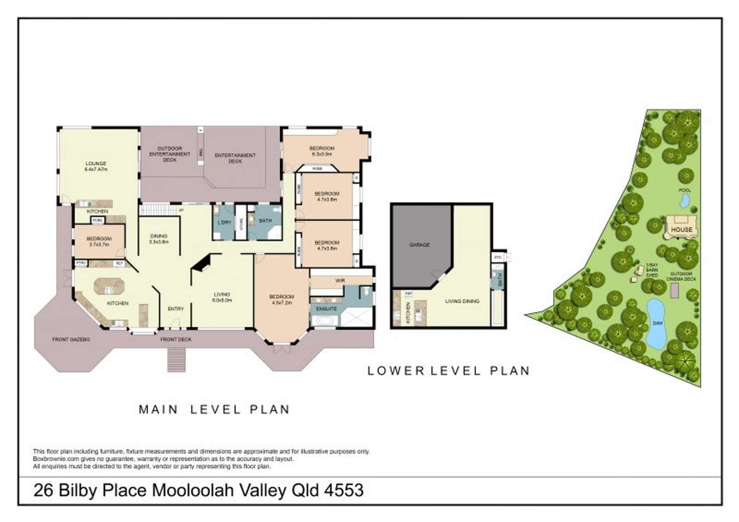 Floorplan of Homely house listing, 26 Bilby Place, Mooloolah Valley QLD 4553