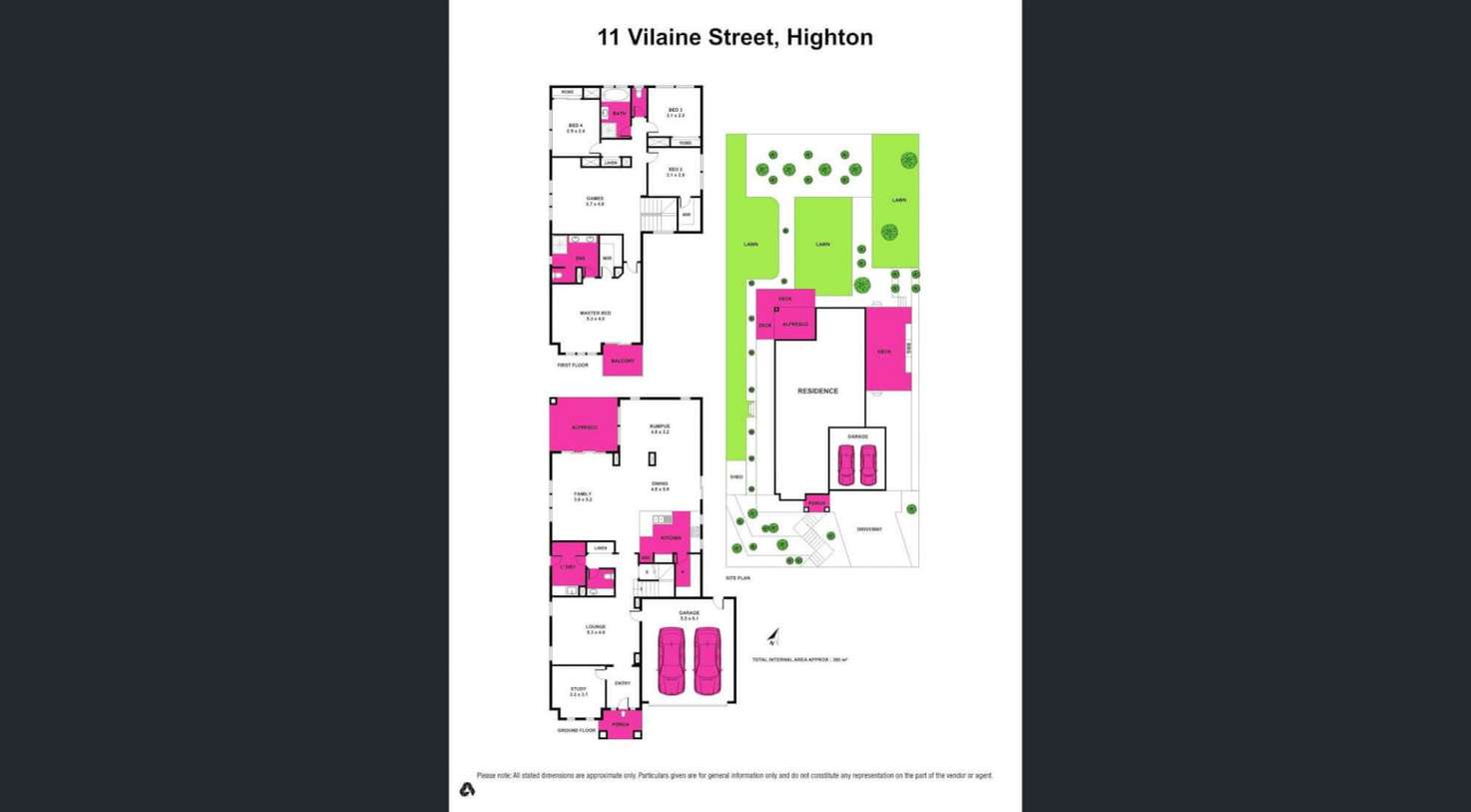 Floorplan of Homely house listing, 11 Vilaine Street, Highton VIC 3216