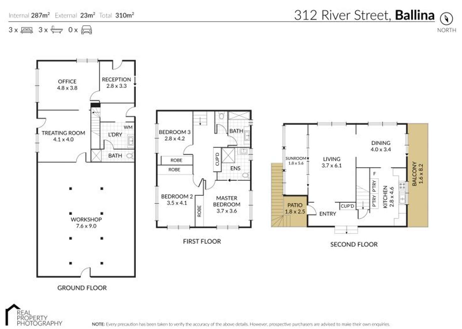 Floorplan of Homely house listing, 312 River Street, Ballina NSW 2478