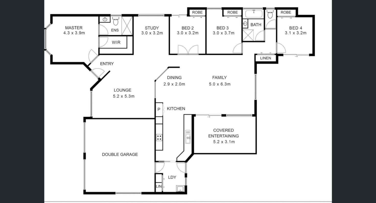 Floorplan of Homely house listing, 3 Wivenhoe Circuit, Forest Lake QLD 4078