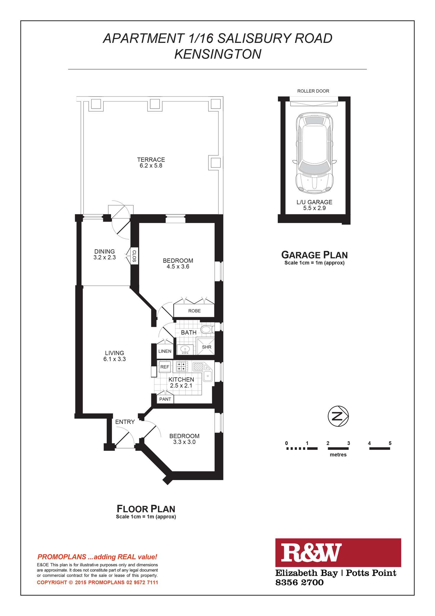 Floorplan of Homely apartment listing, 1/16 Salisbury Road, Kensington NSW 2033