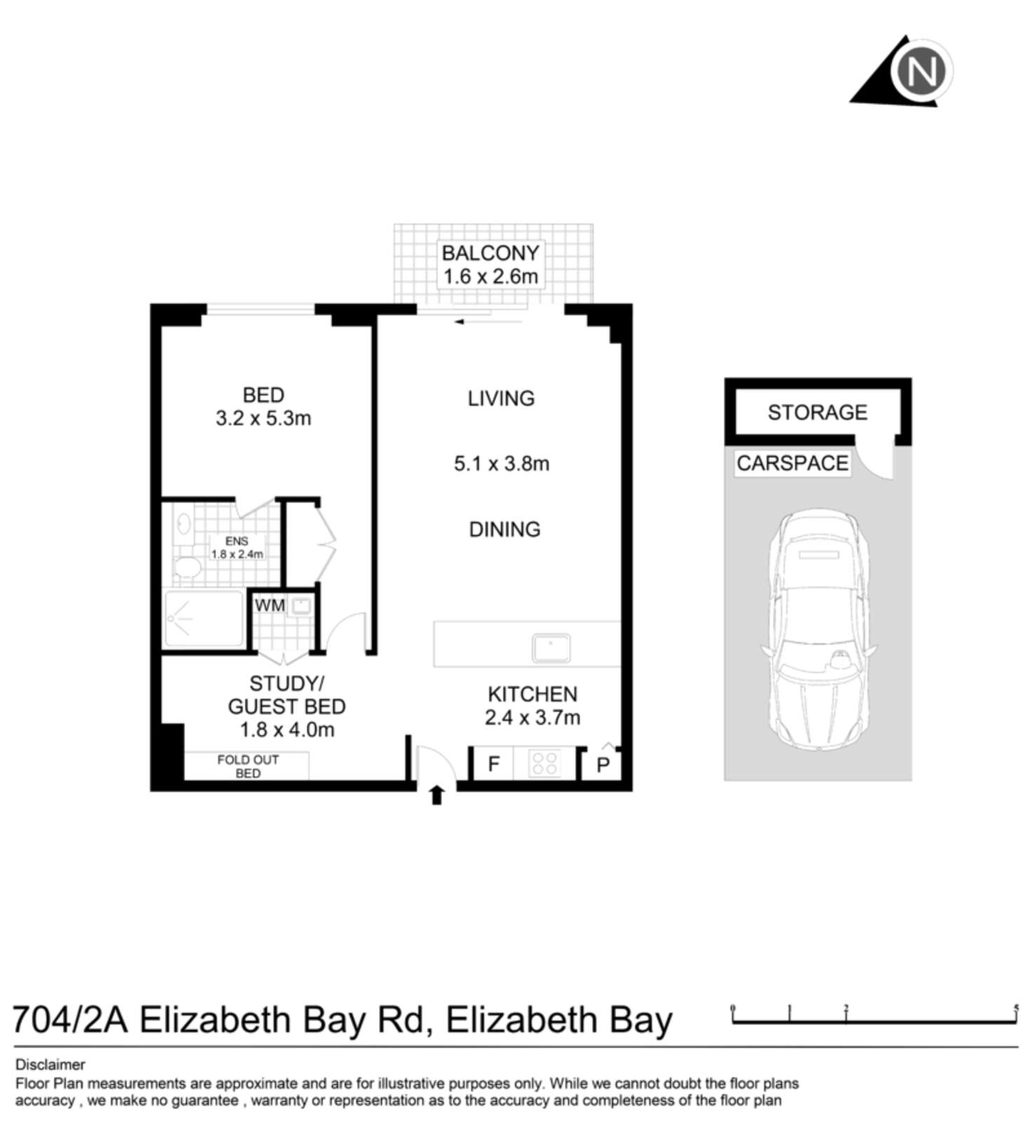 Floorplan of Homely apartment listing, C704/2a Elizabeth Bay Road, Potts Point NSW 2011