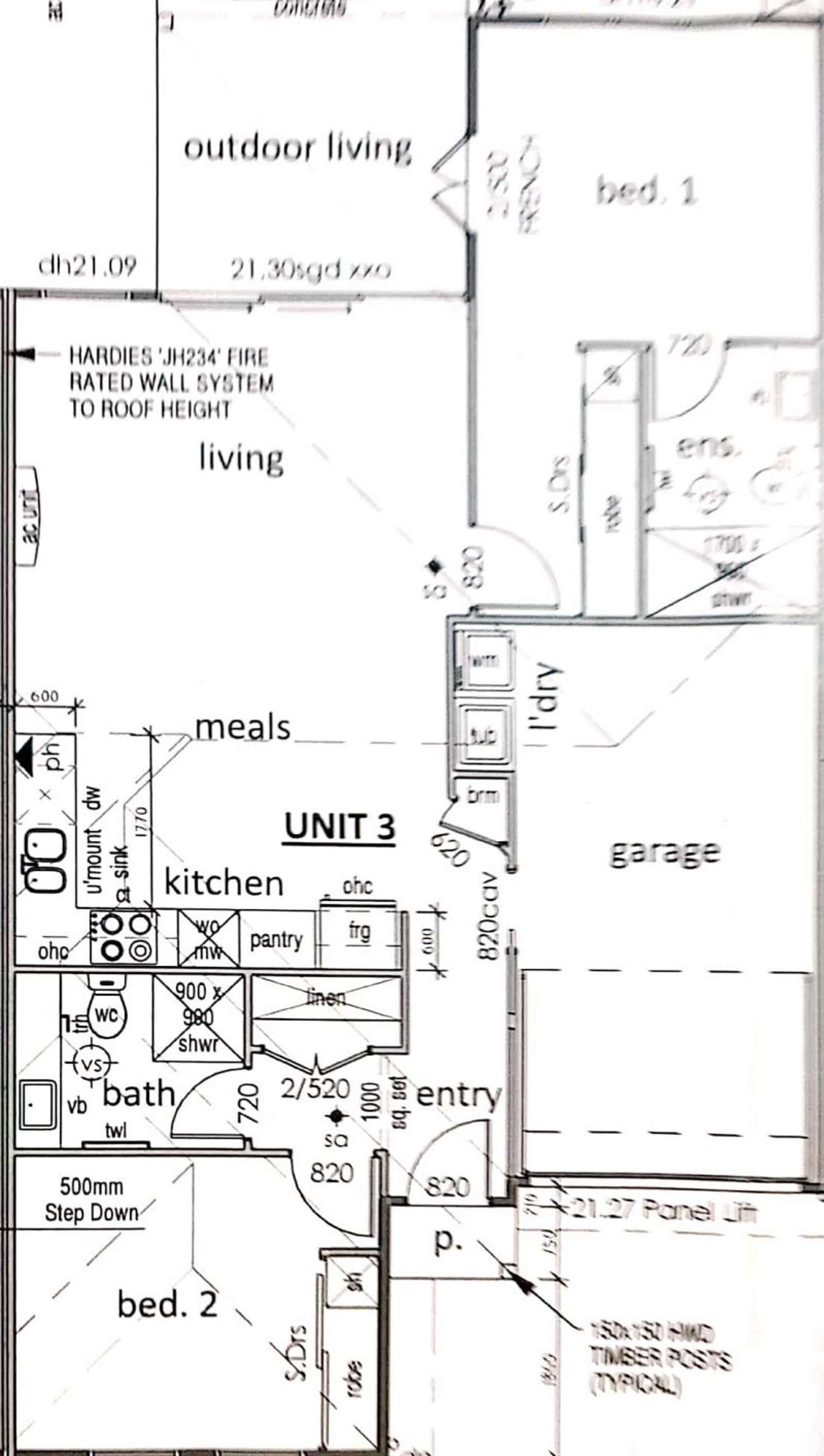 Floorplan of Homely unit listing, 3/158 Mary Street, East Toowoomba QLD 4350