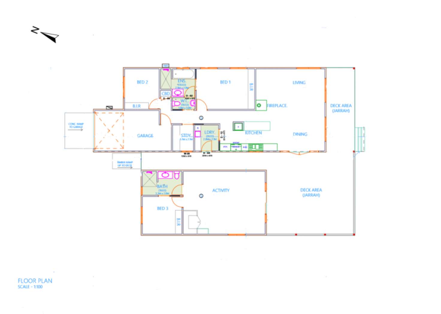 Floorplan of Homely acreageSemiRural listing, 39 Brooks Road, Lowlands WA 6330