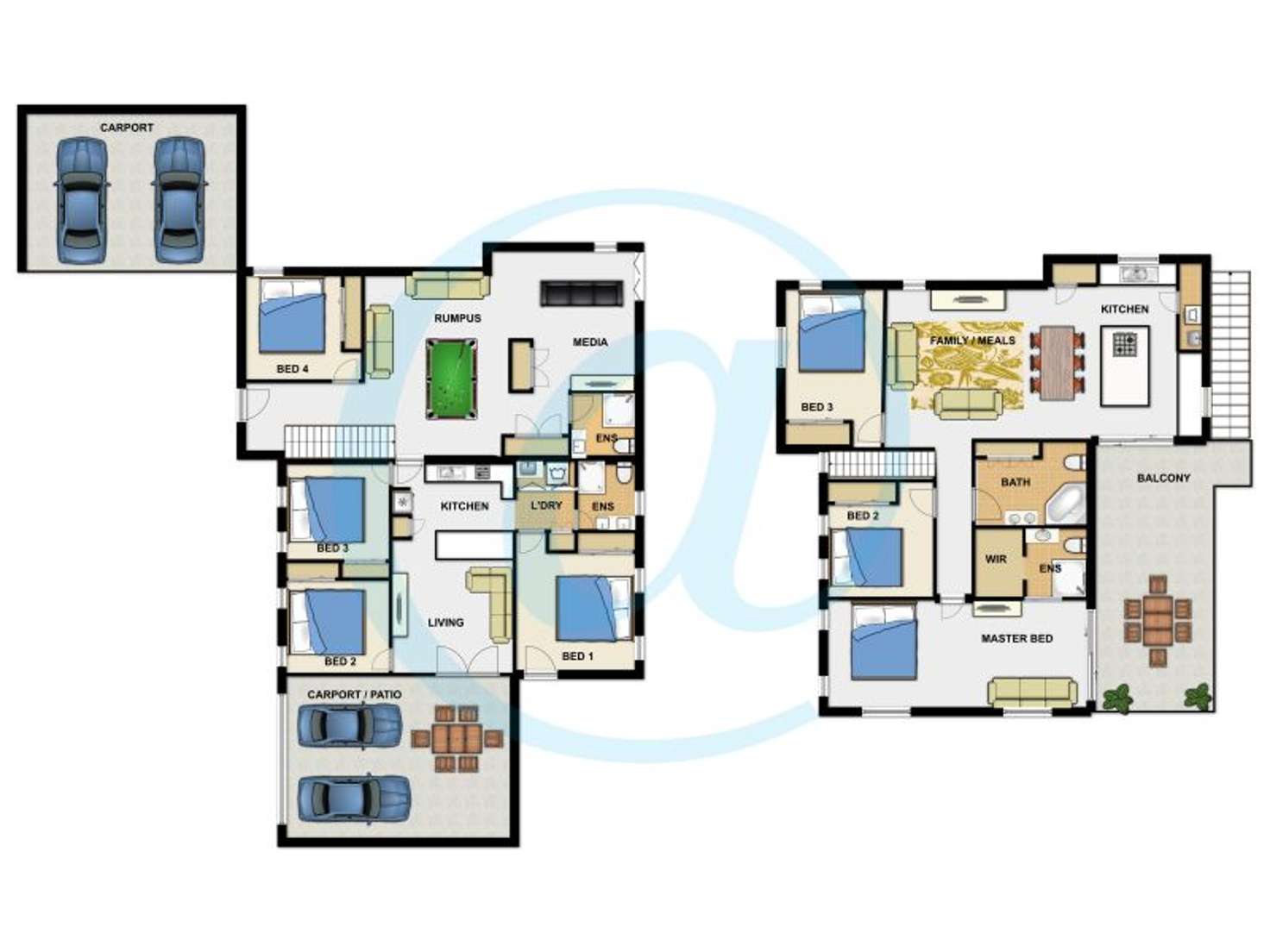 Floorplan of Homely house listing, 321 Springwood Road, Springwood QLD 4127