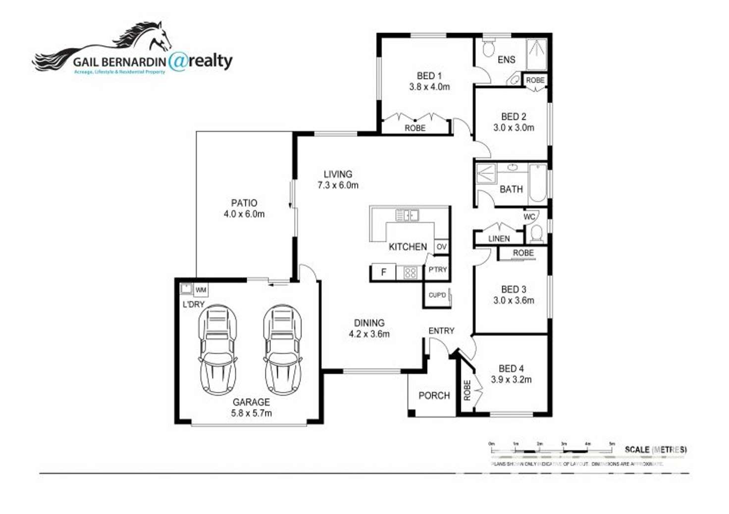 Floorplan of Homely house listing, 46 Pauls Road, Upper Caboolture QLD 4510