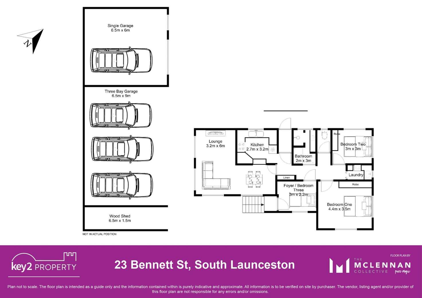 Floorplan of Homely house listing, 23 Bennett Street, South Launceston TAS 7249