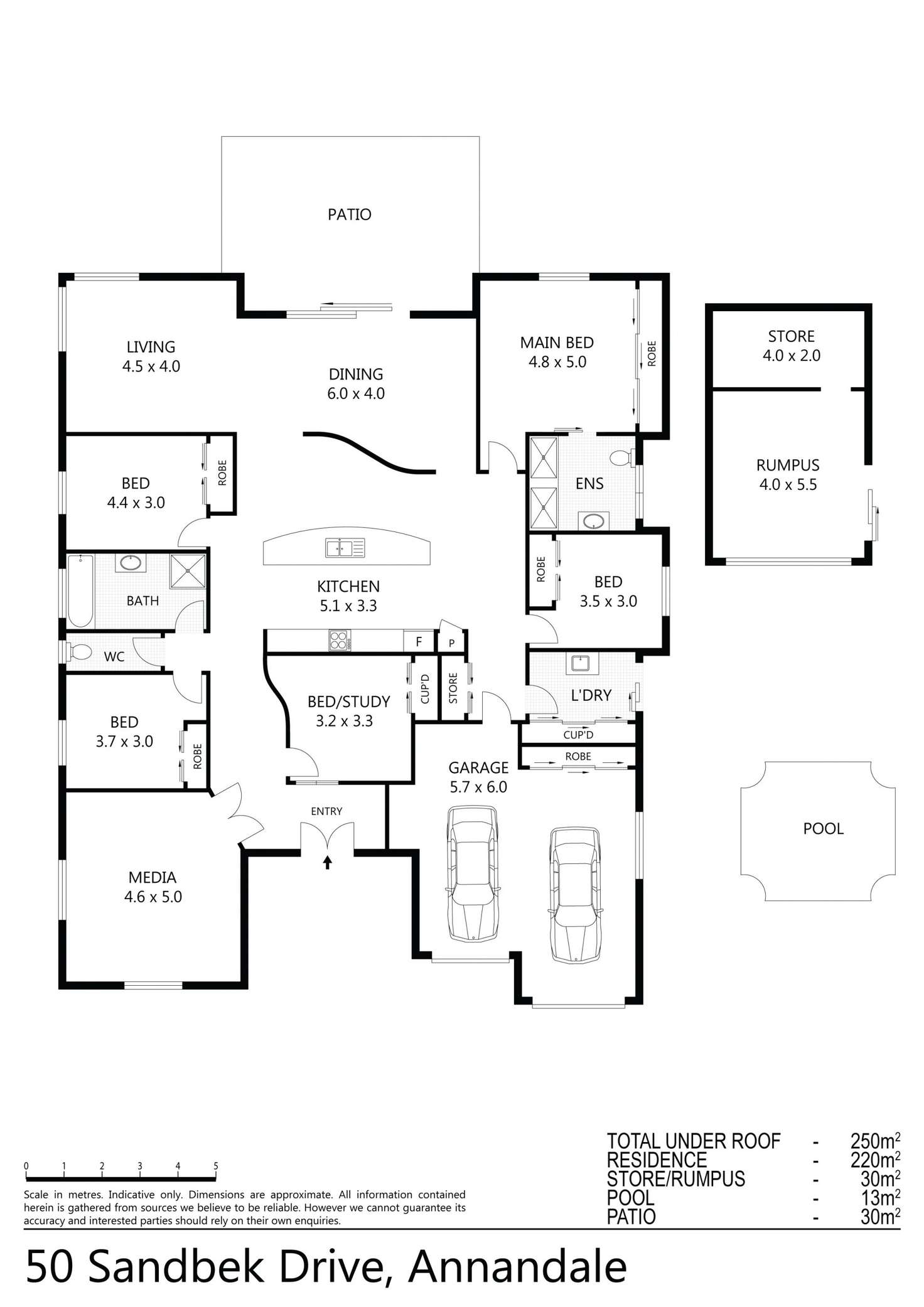Floorplan of Homely house listing, 50 Sandbek Street, Annandale QLD 4814