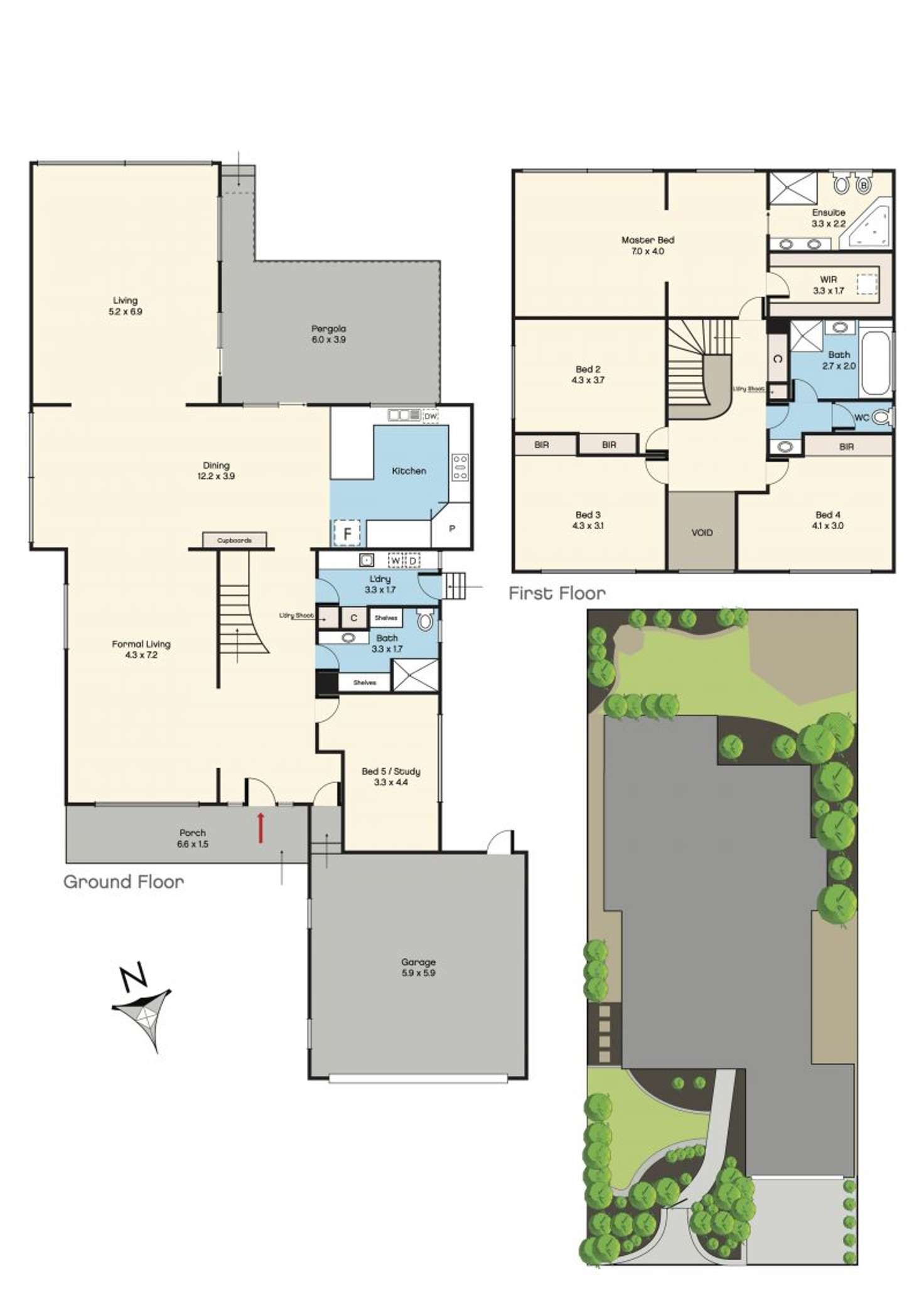 Floorplan of Homely house listing, 2A Burrindi Road, Caulfield South VIC 3162