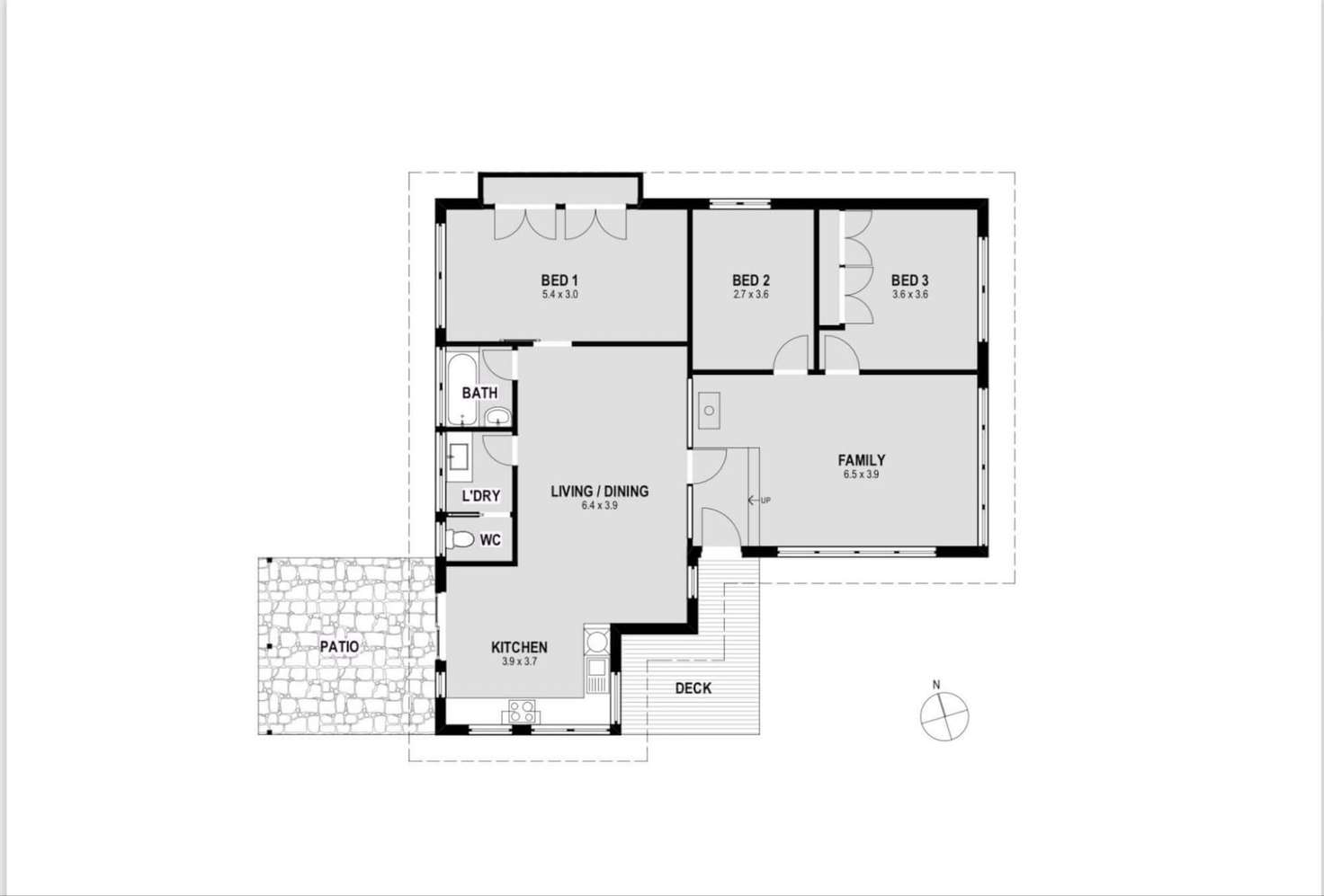 Floorplan of Homely house listing, 52 Red Hill Road, Red Hill VIC 3937