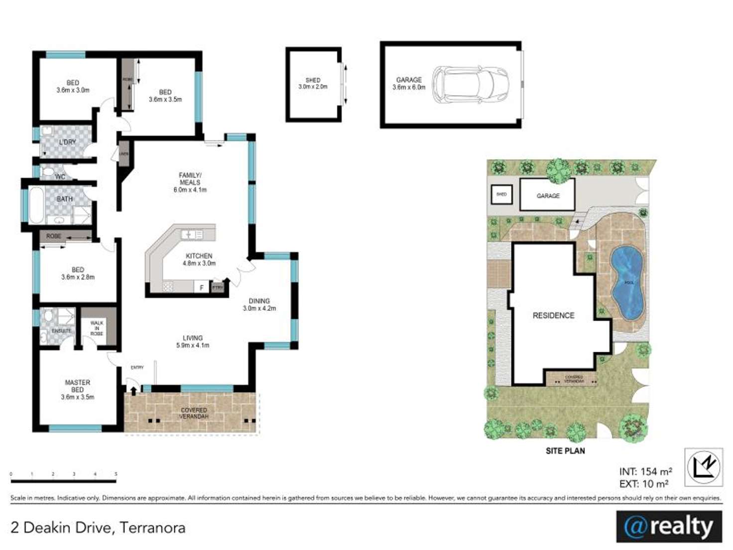 Floorplan of Homely house listing, 2 Deakin Drive, Terranora NSW 2486