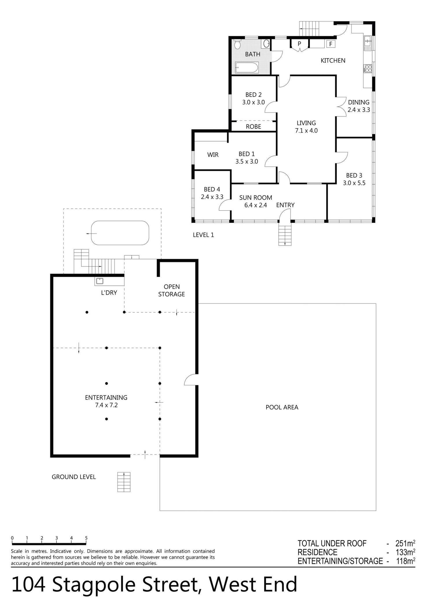 Floorplan of Homely house listing, 104 Stagpole Street, West End QLD 4810