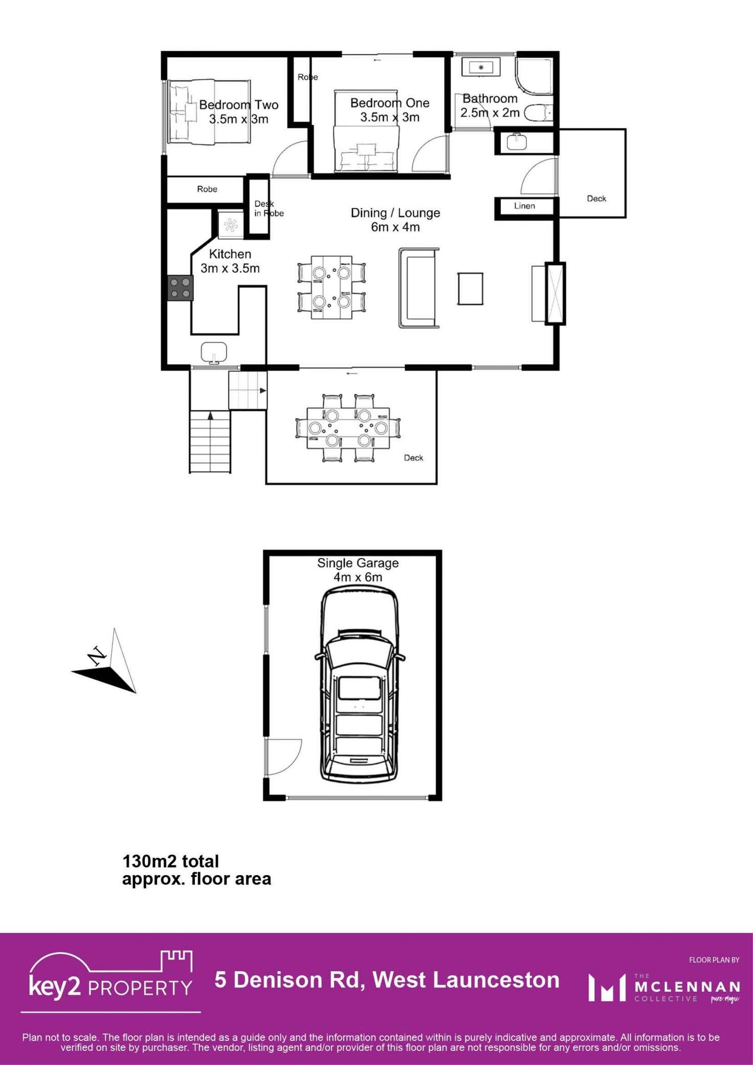 Floorplan of Homely house listing, 5 Denison Road, West Launceston TAS 7250